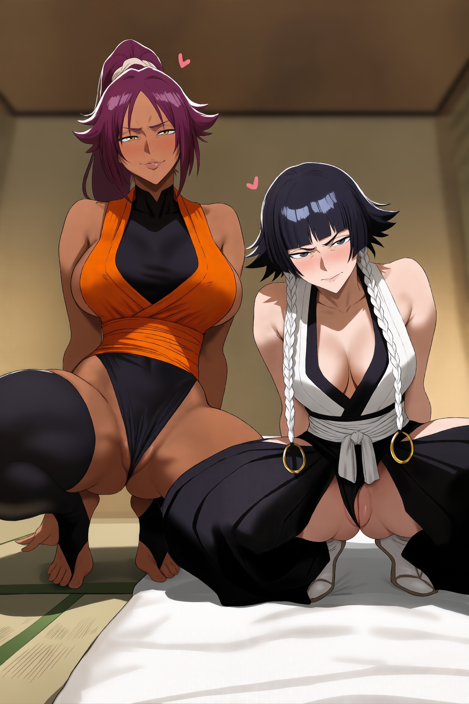 Shihouin Yoruichi (Bleach) Rule 34 Image