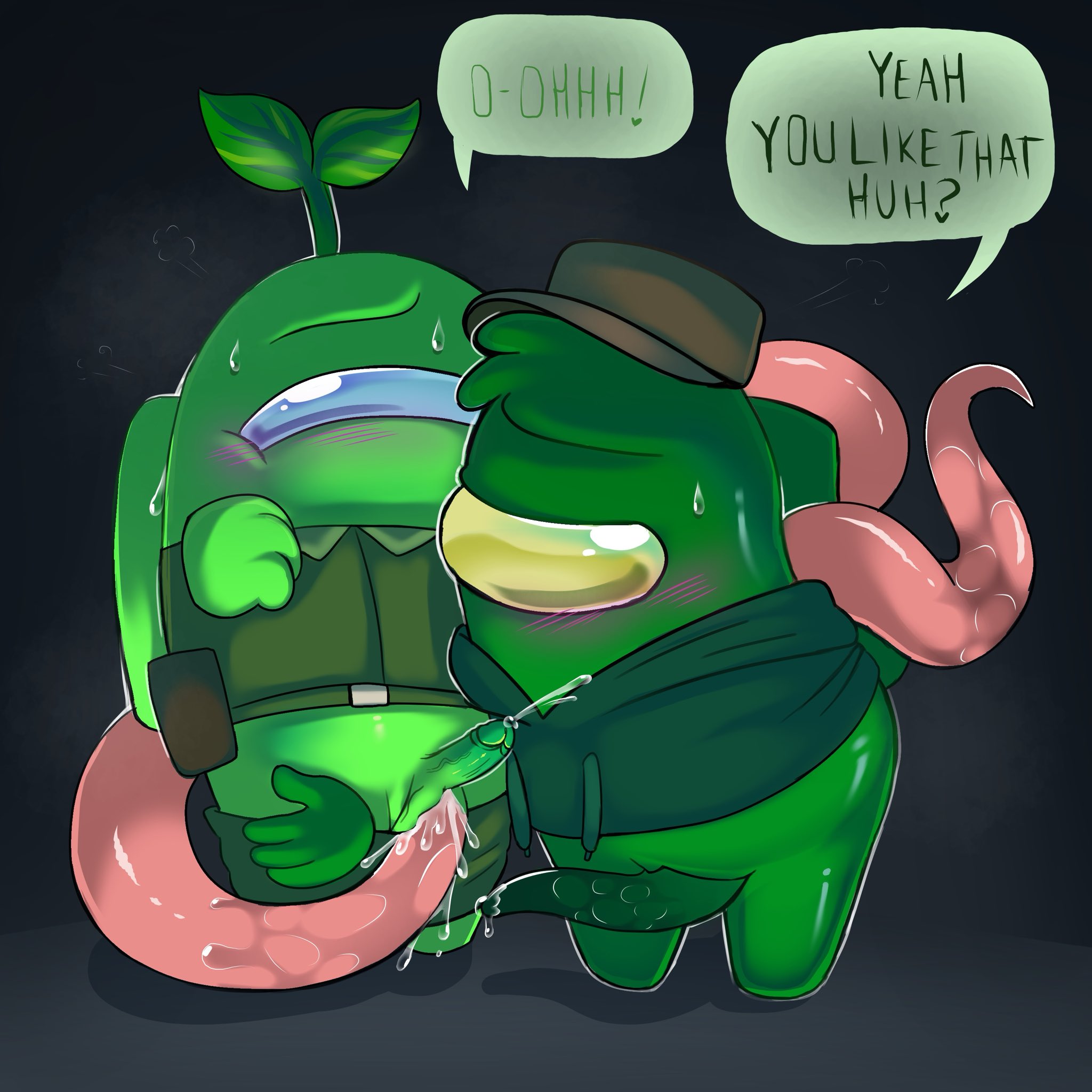 Green (Among Us) Rule 34 Image