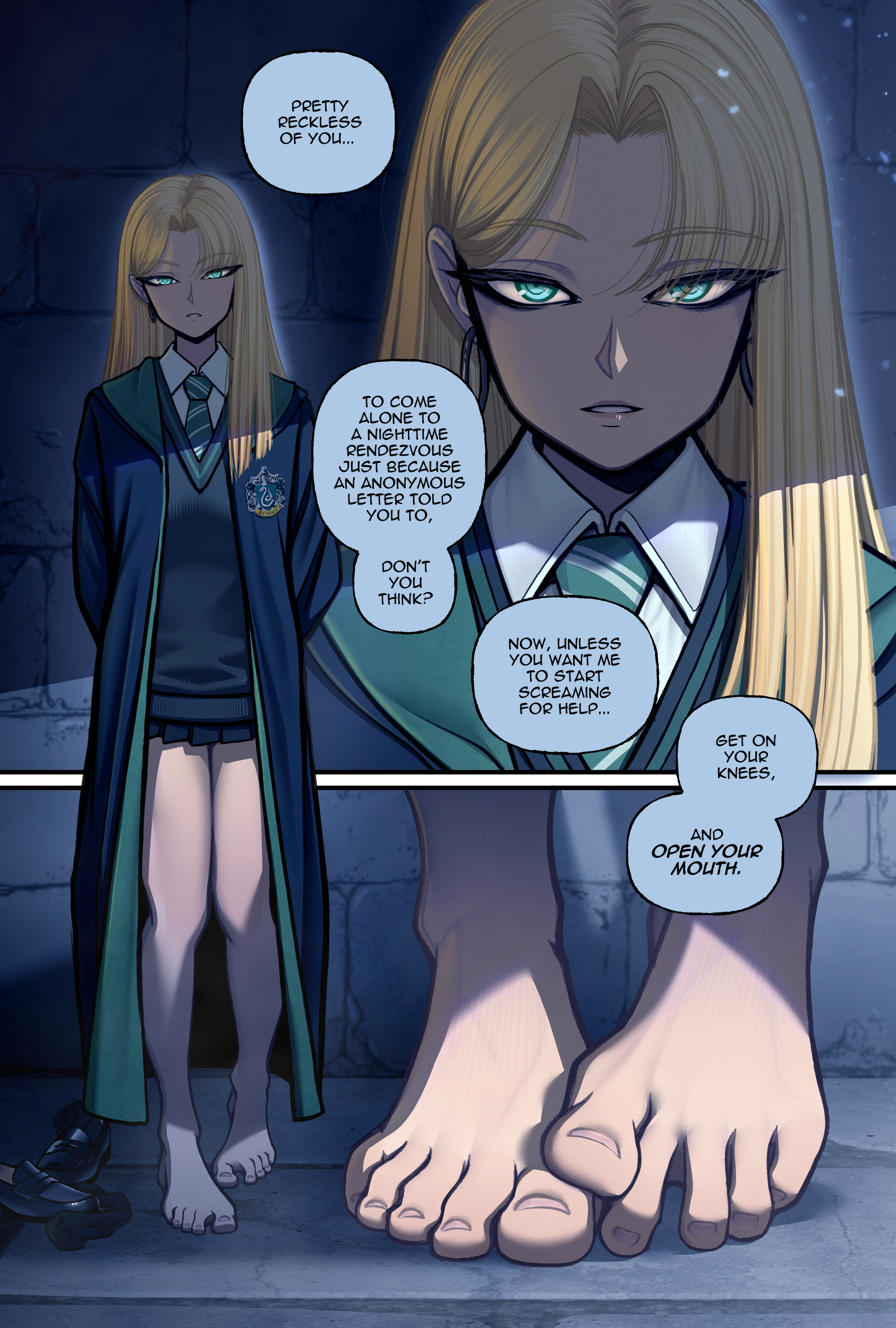 Draco Malfoy (Harry Potter (Series)) Rule 34 Image