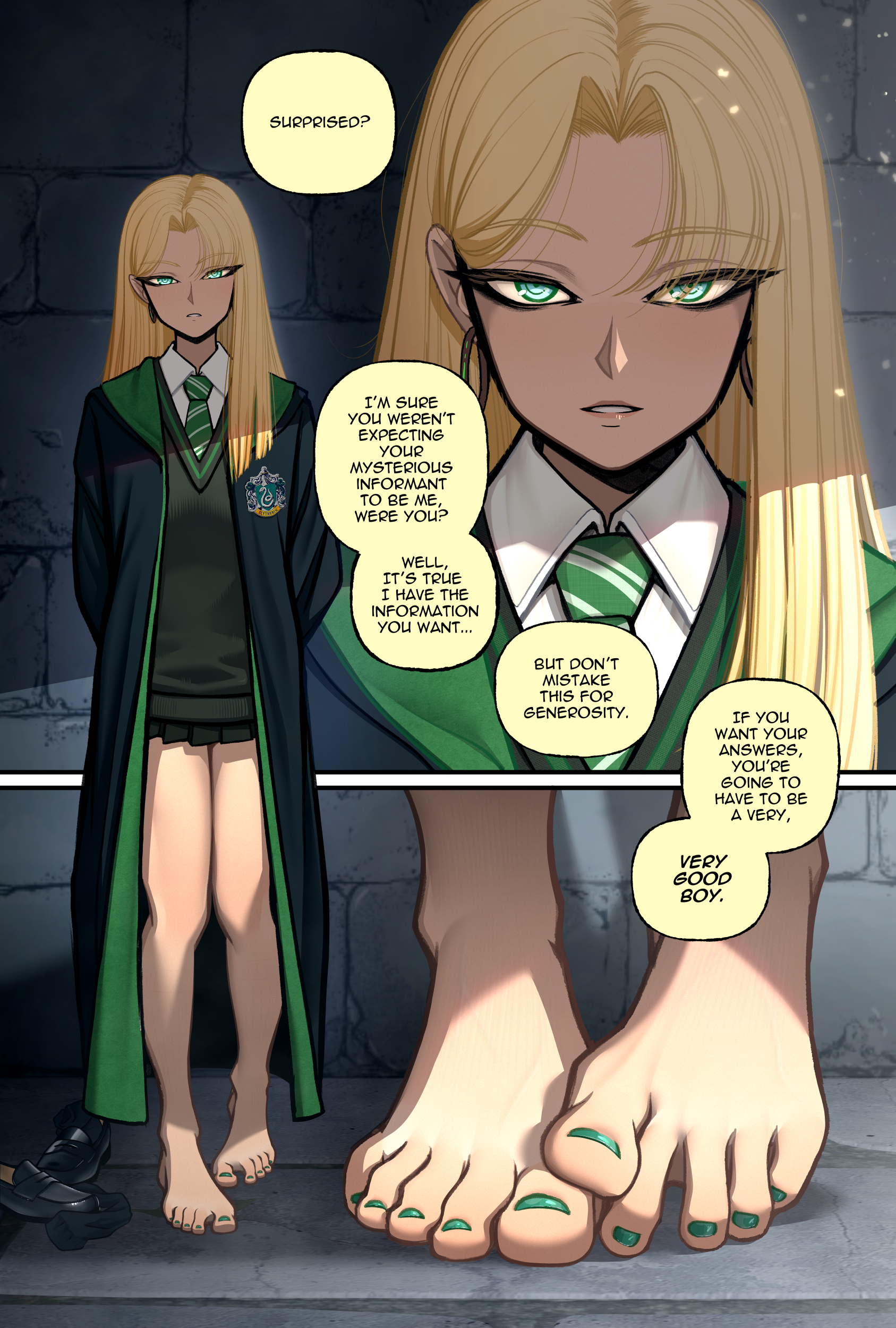 Draco Malfoy (Harry Potter (Series)) Rule 34 Image
