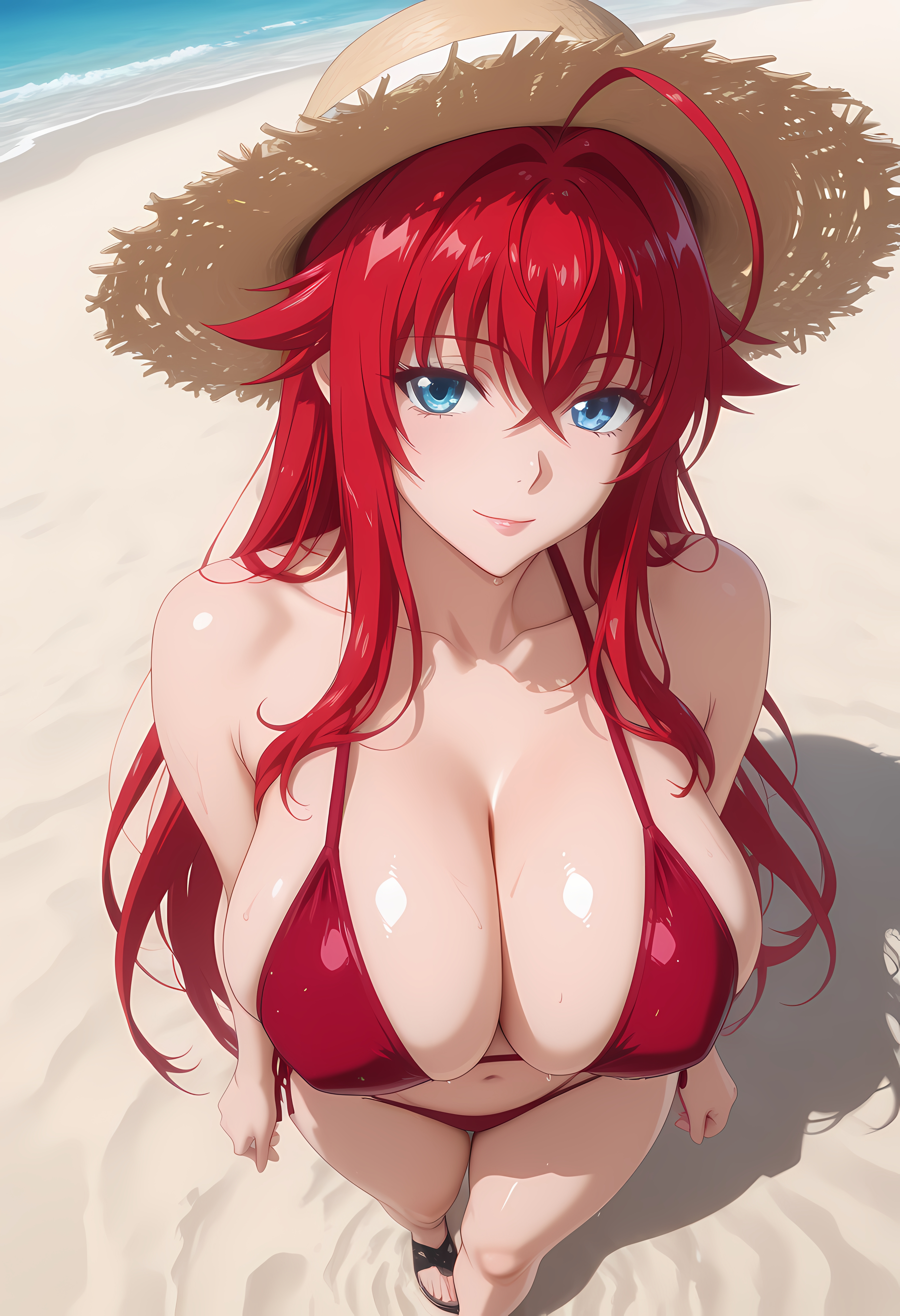 Rias Gremory (High School Dxd) Rule 34 Image