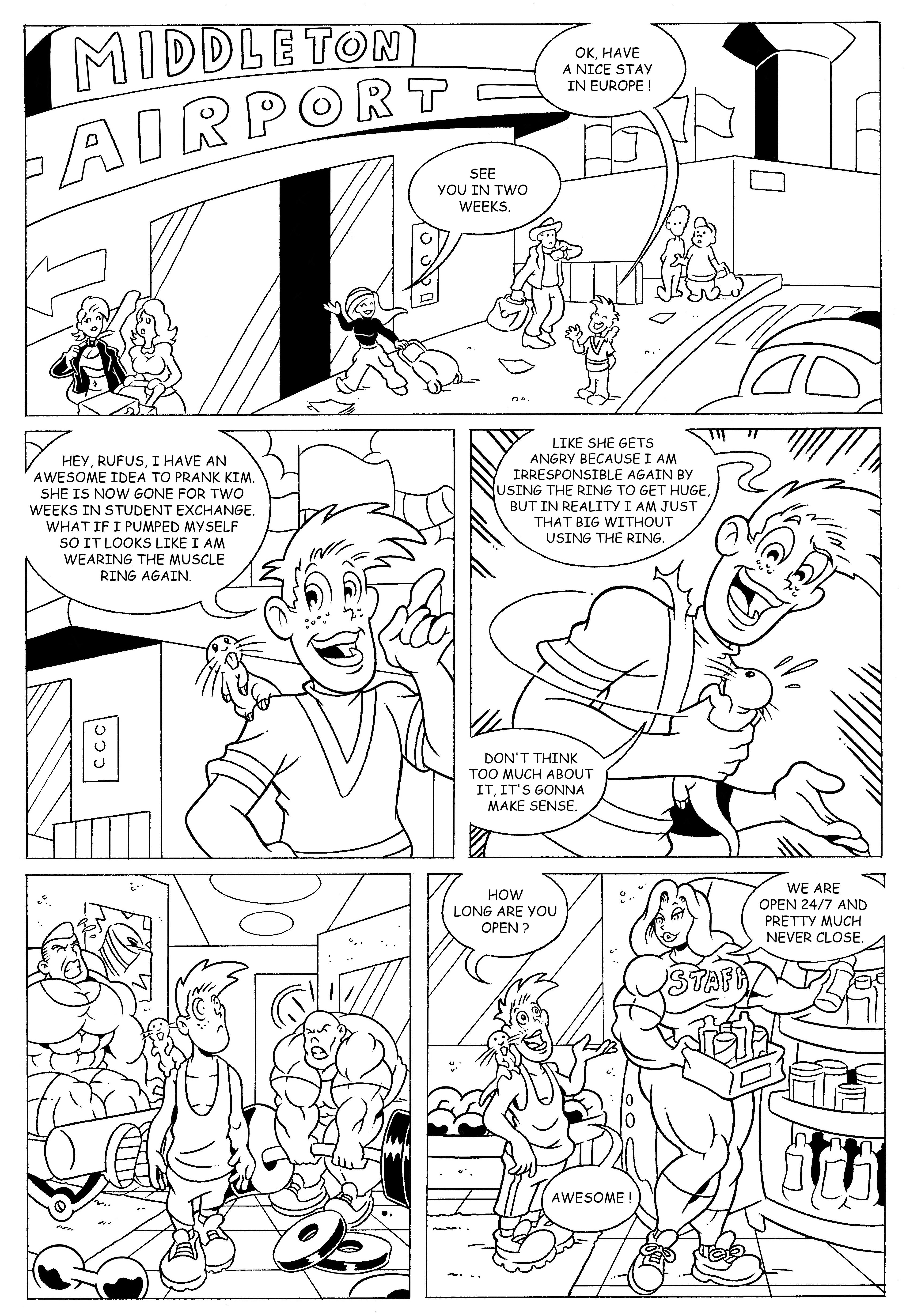 Ron Stoppable (Disney) Rule 34 Image