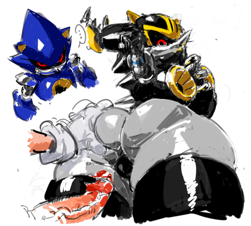 Metal Sonic (Metal Sonic 3.0) Rule 34 Image