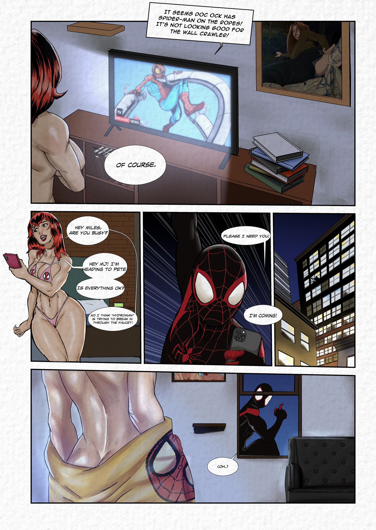 Mary Jane Watson (Marvel) Rule 34 Image