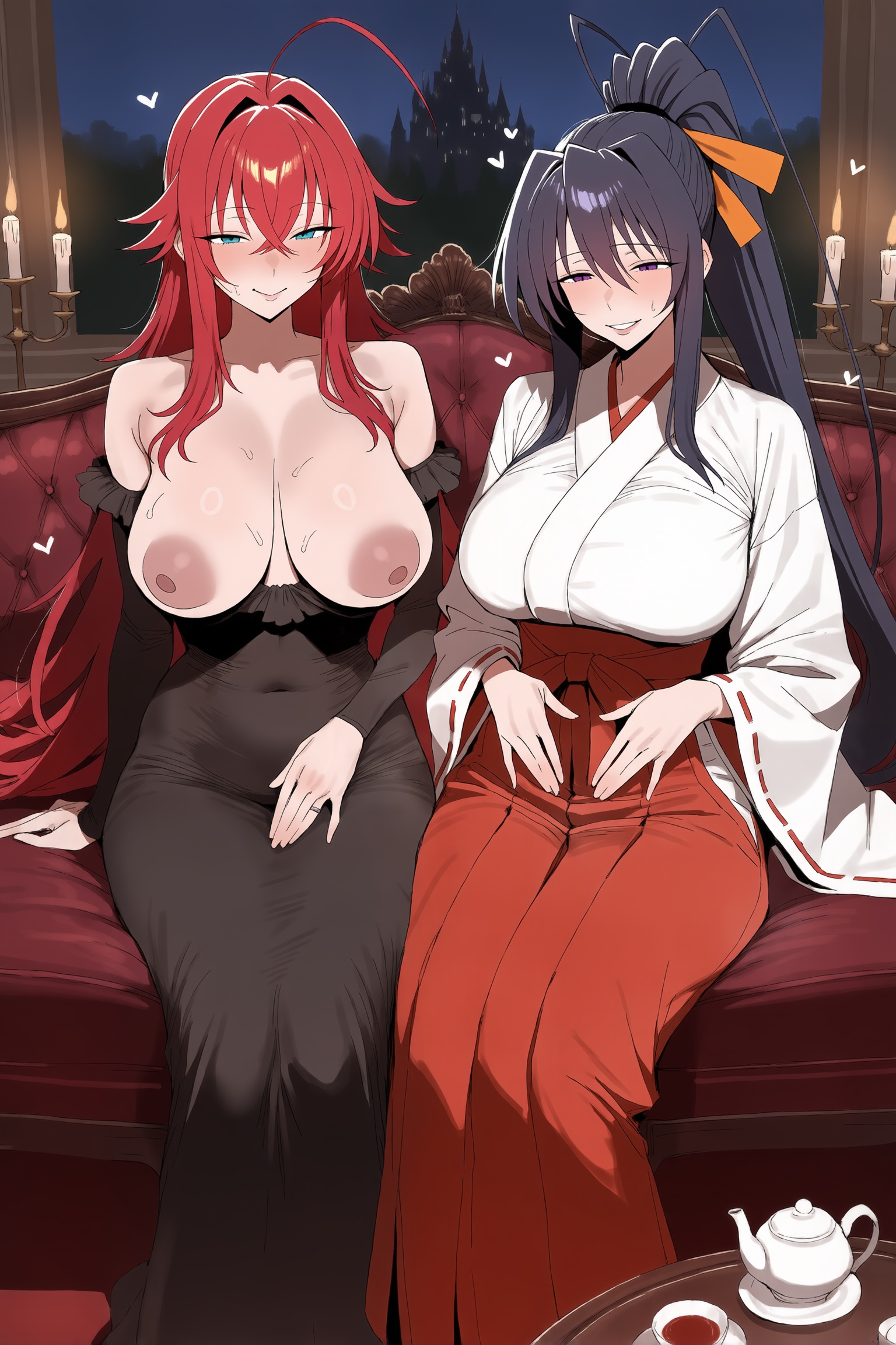 Akeno Himejima (High School Dxd) Rule 34 Image