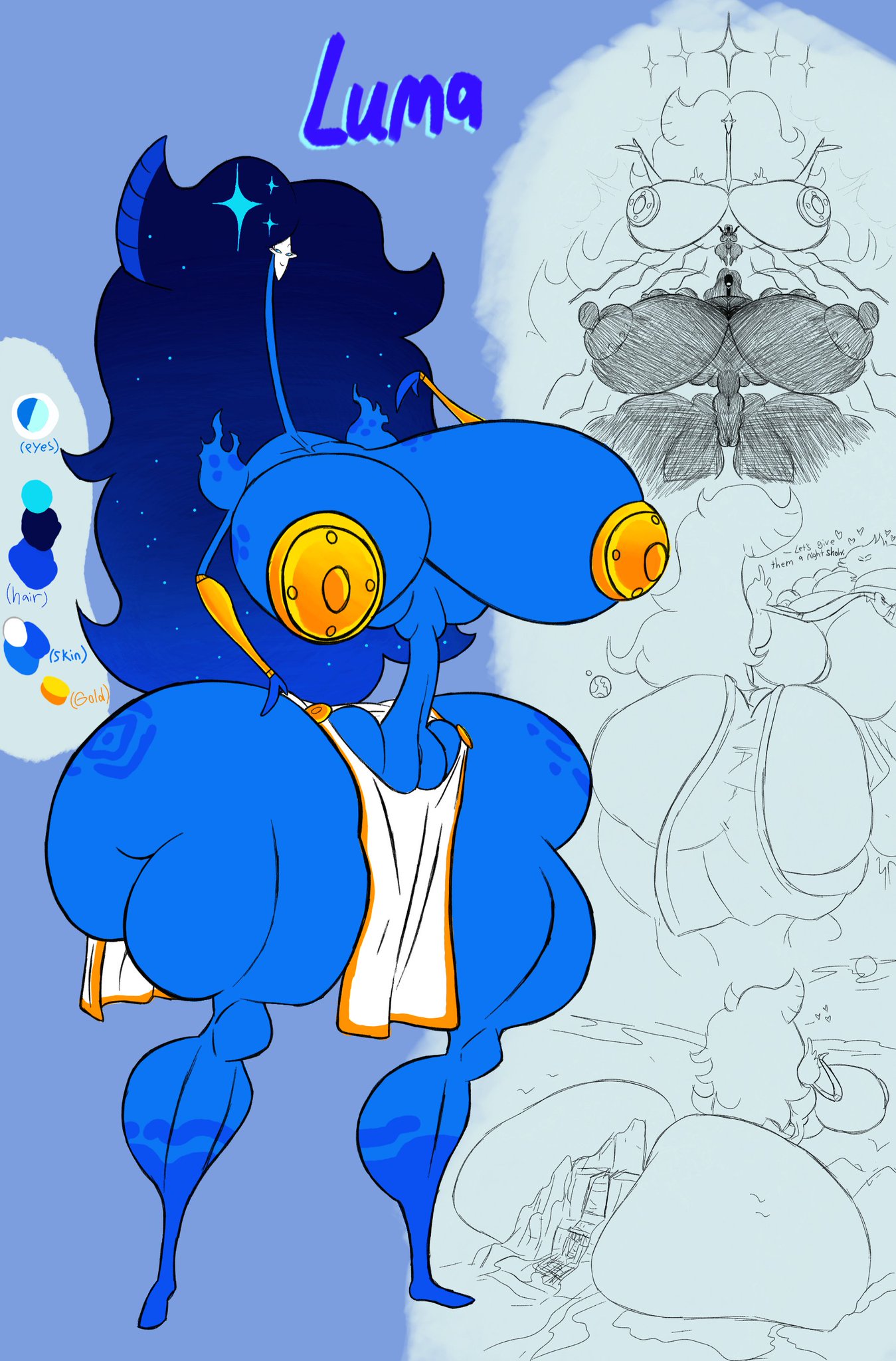 Blue Body Rule 34 Image