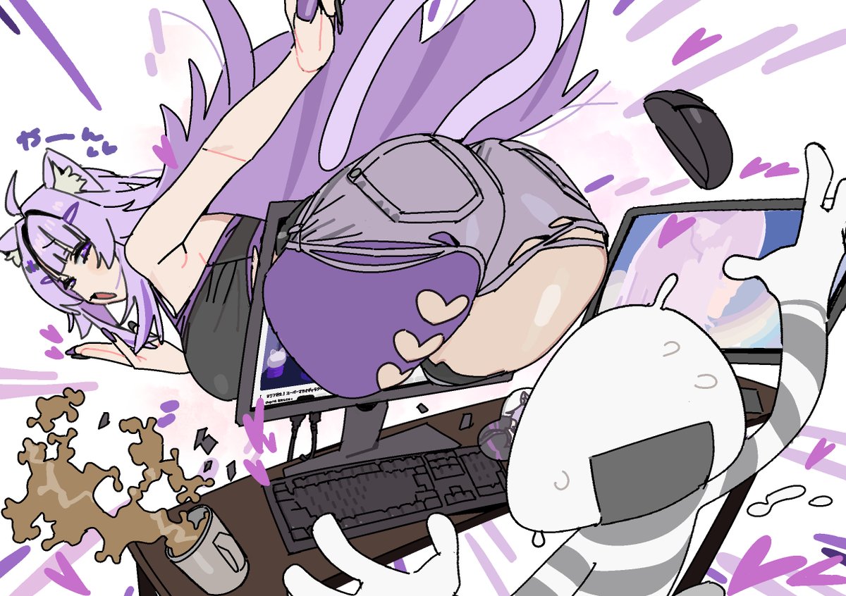 Nekomata Okayu (Hololive) Rule 34 Image
