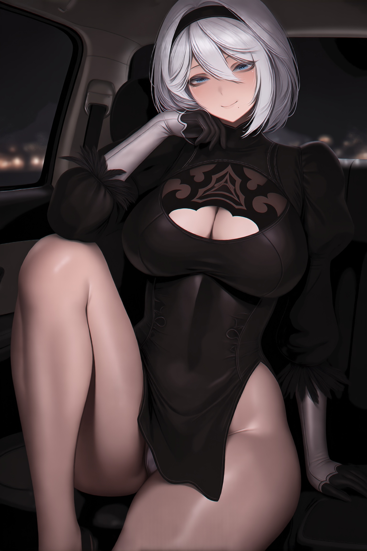 Yorha 2b (Nier: Automata) Rule 34 Image