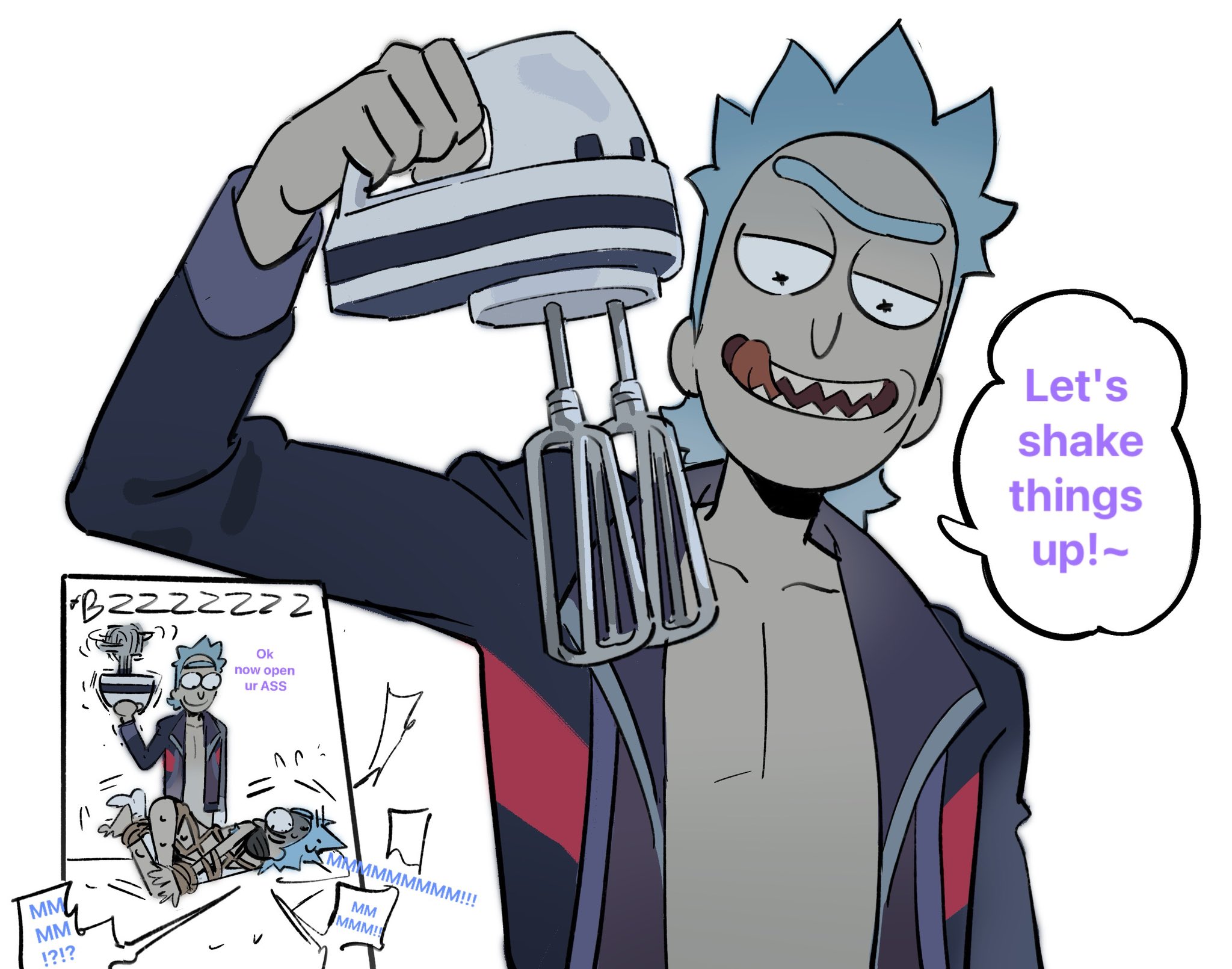 Rick Sanchez (Adult Swim) Rule 34 Image