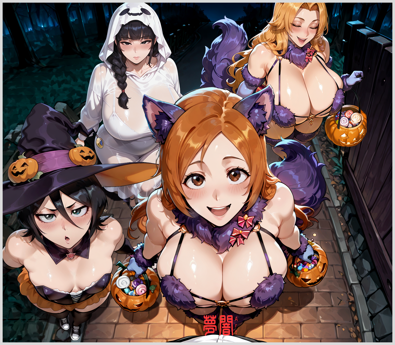 Inoue Orihime (Bleach) Rule 34 Image