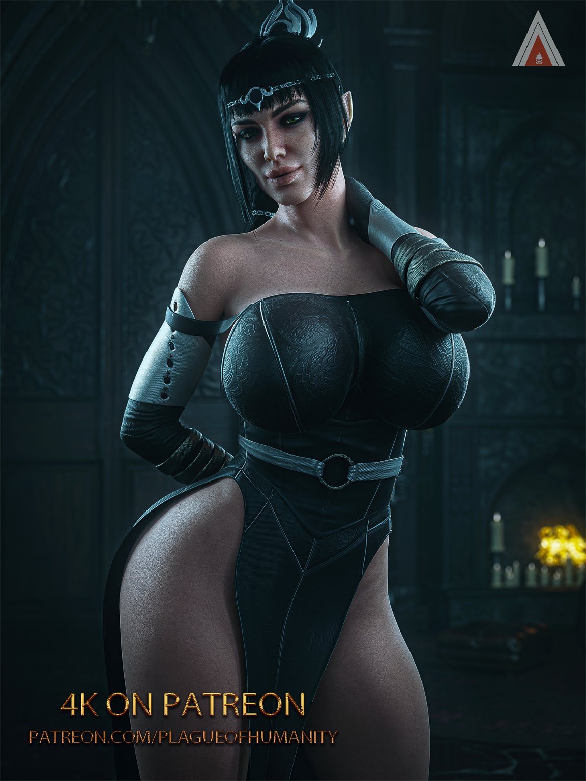Shadowheart (Baldur'S Gate) Rule 34 Image