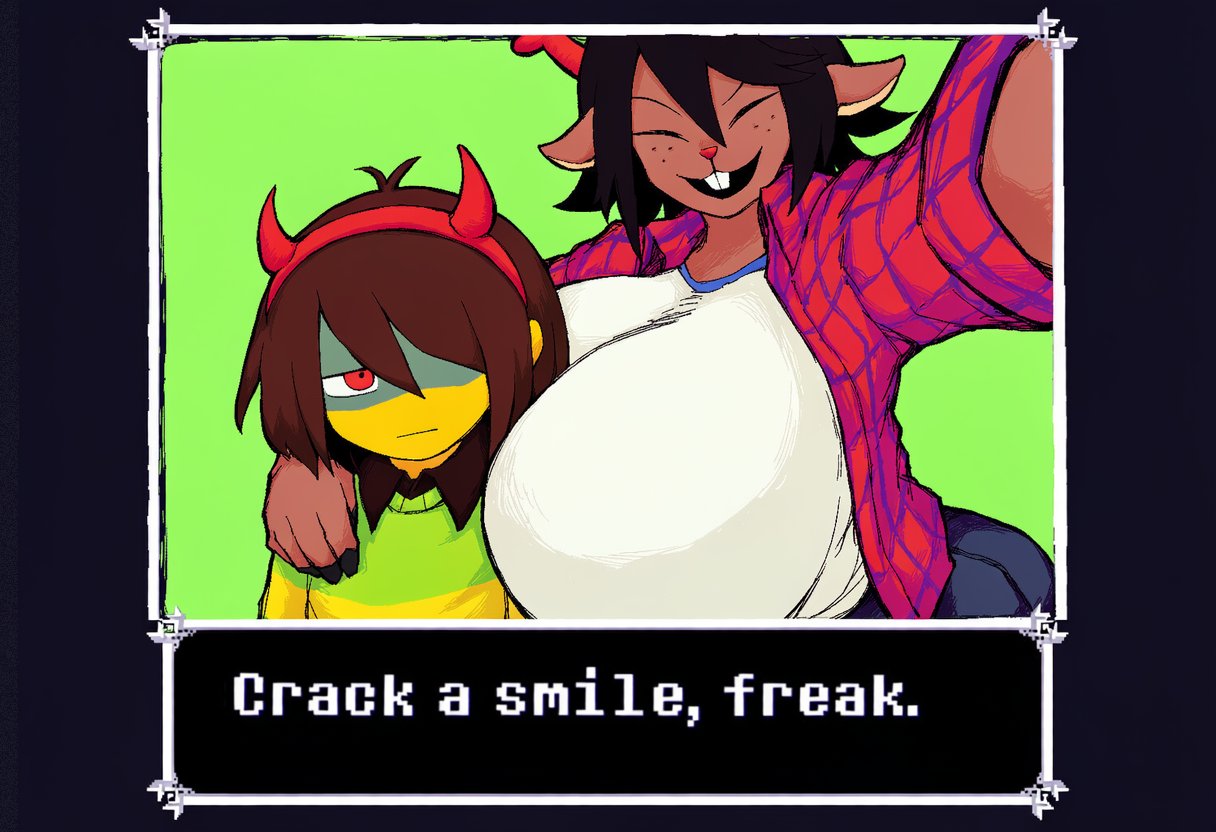 December Holiday (Deltarune) Rule 34 Image
