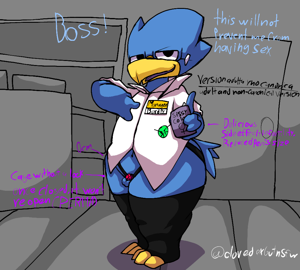 Berdly (Deltarune) Rule 34 Image
