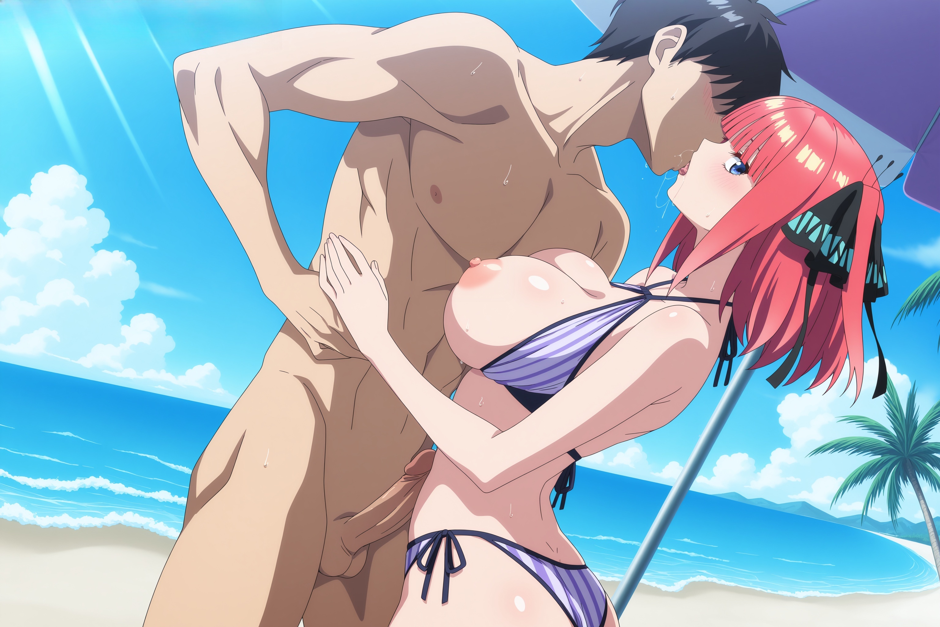 Nakano Nino (Go-Toubun No Hanayome) Rule 34 Image