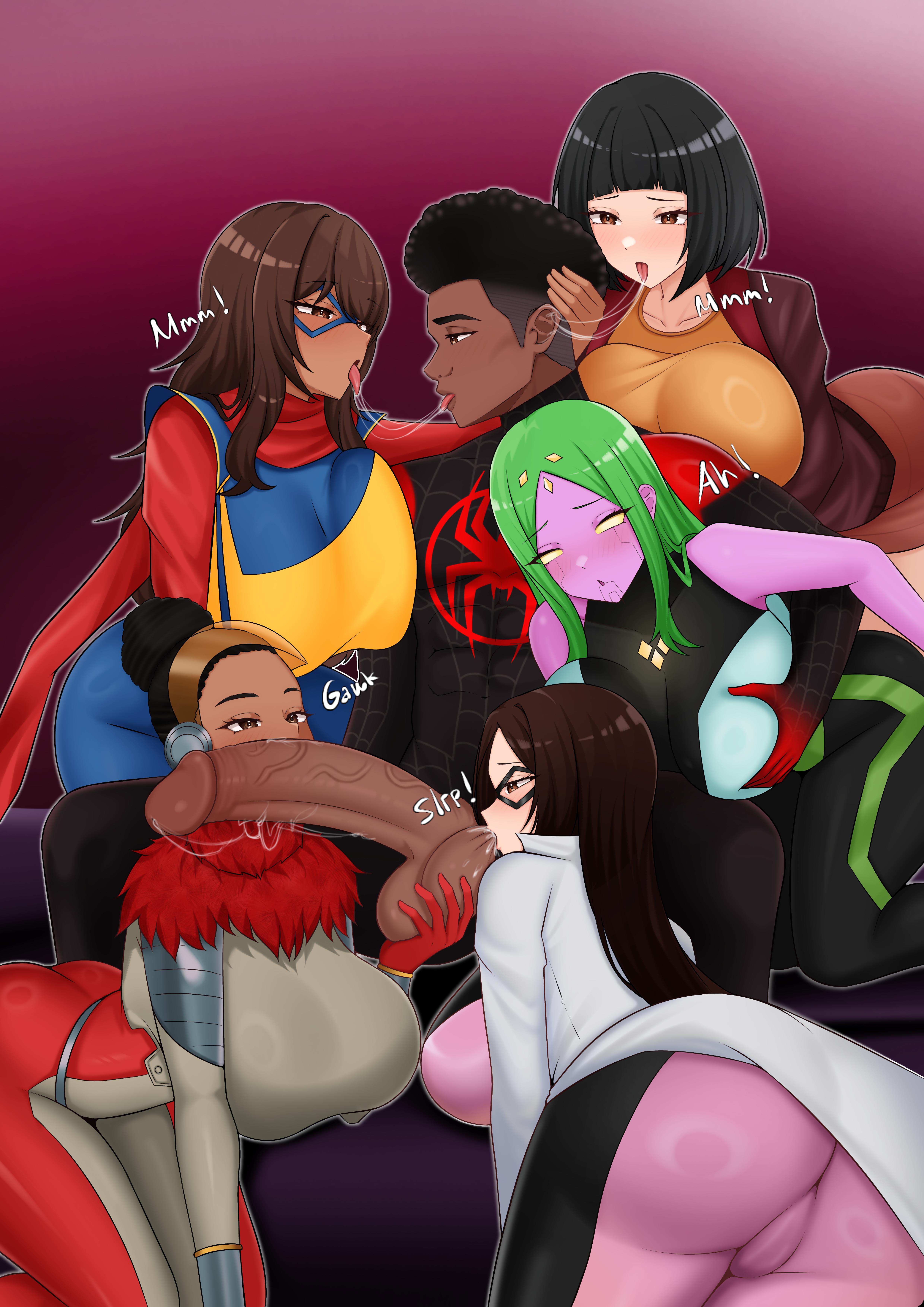 Kamala Khan (Blacked) Rule 34 Image