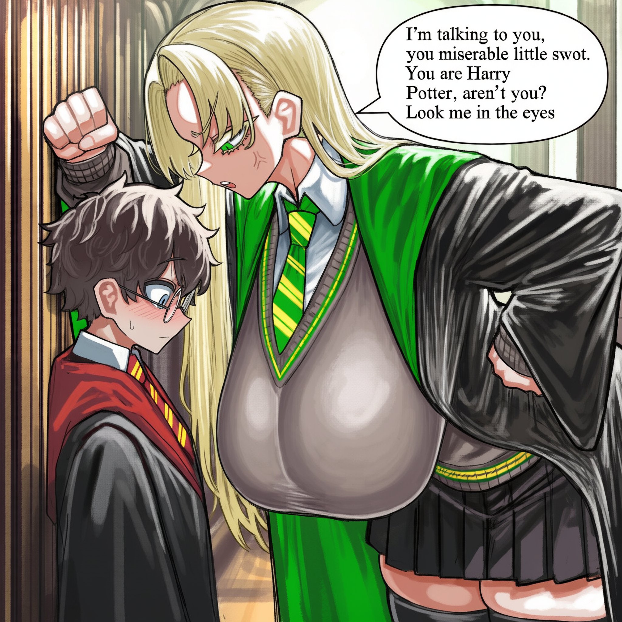 Draco Malfoy (Harry Potter) Rule 34 Image