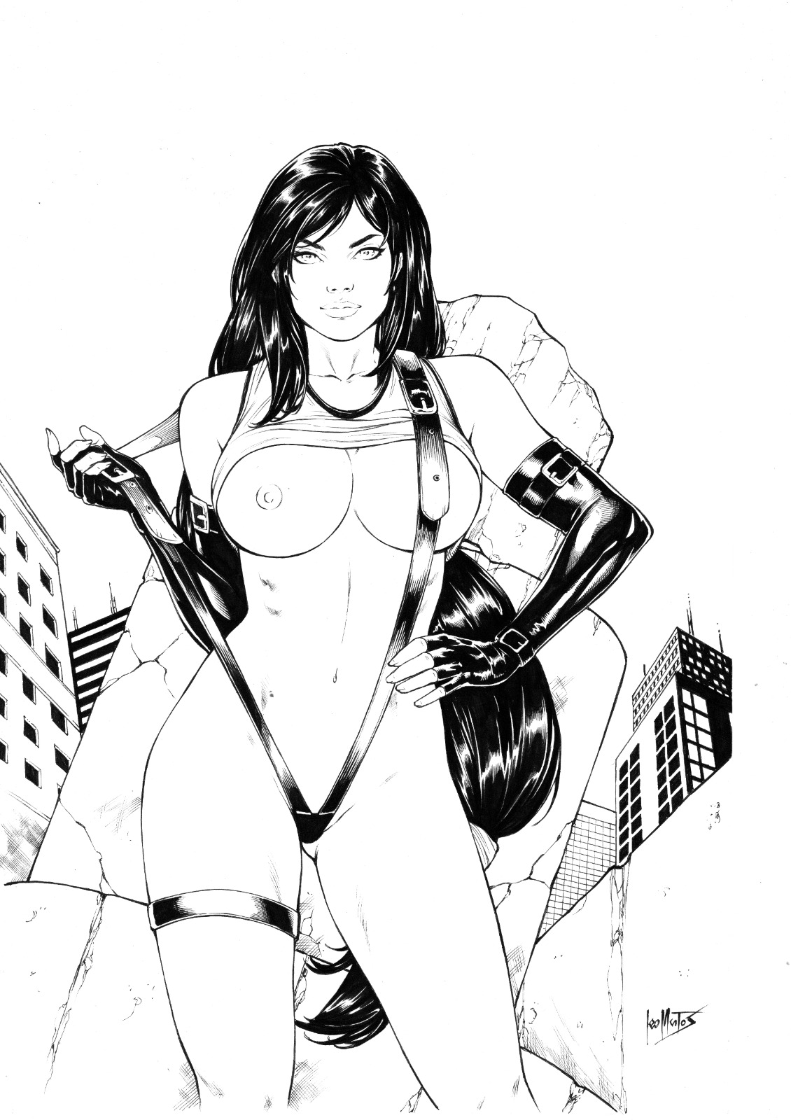 Tifa Lockhart (Final Fantasy) Rule 34 Image