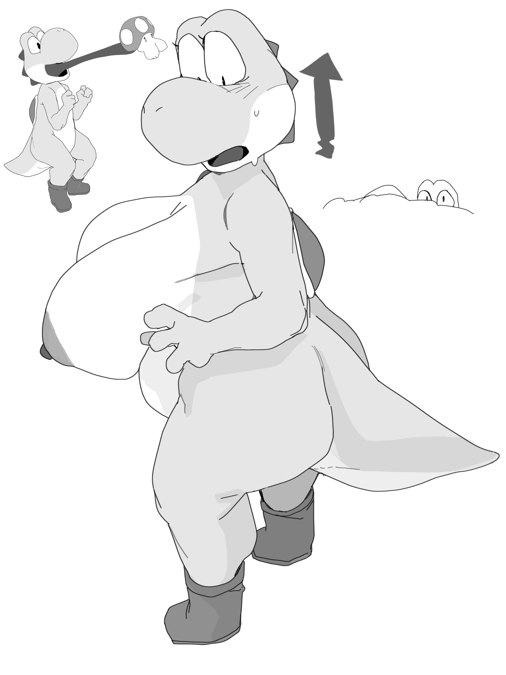 Yoshi (Mario (Series)) Rule 34 Image
