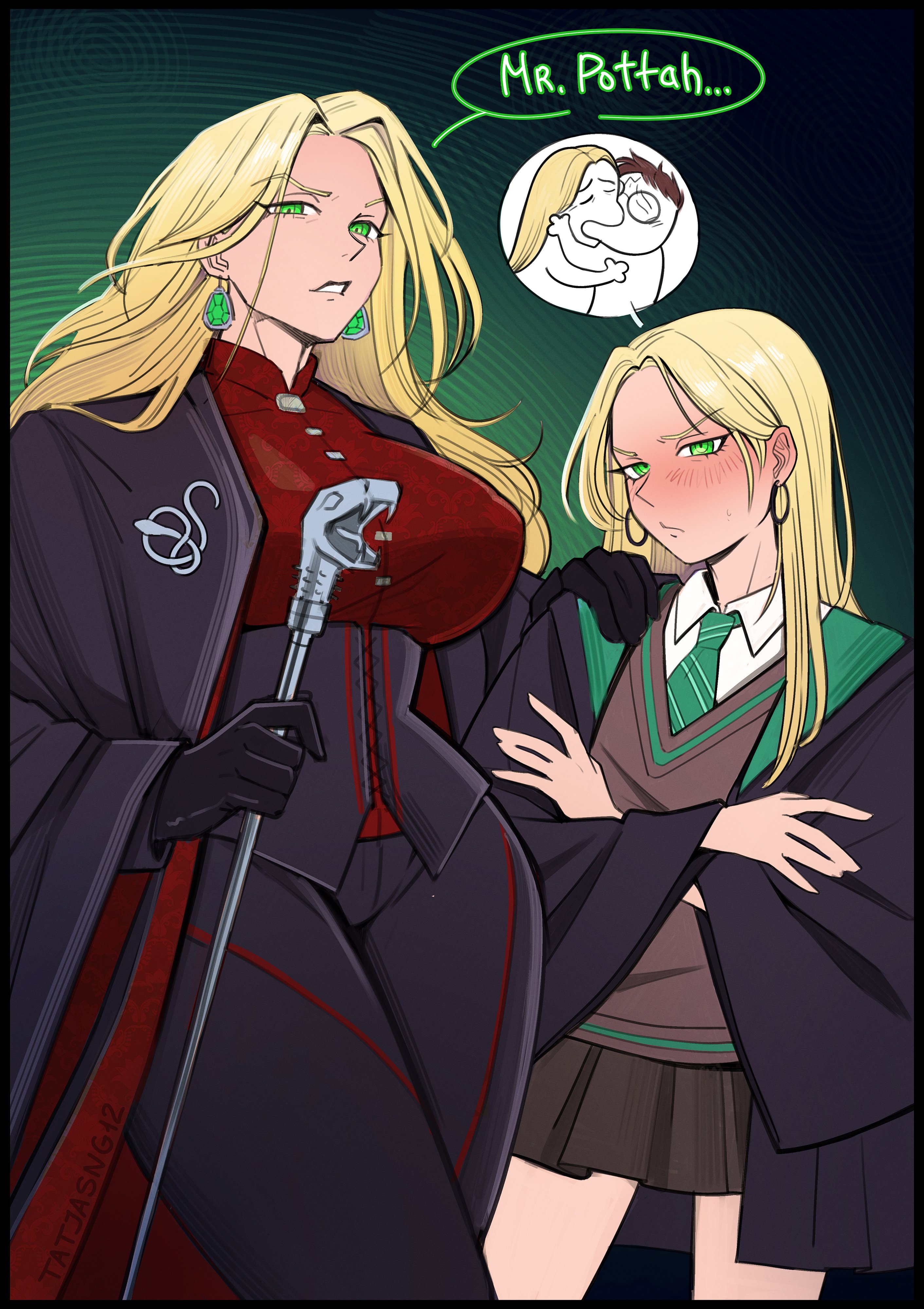 Draco Malfoy (Harry Potter) Rule 34 Image