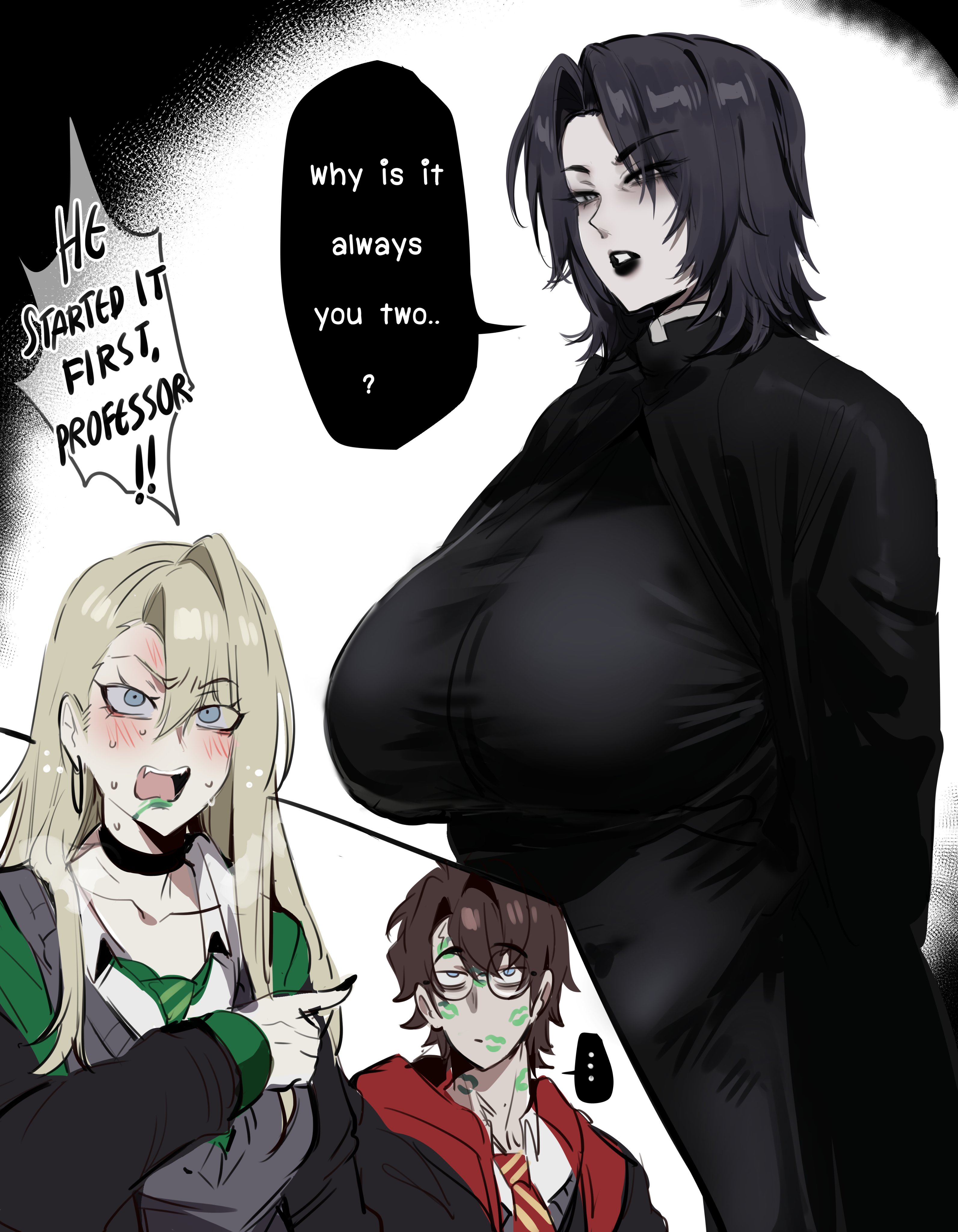 Draco Malfoy (Harry Potter) Rule 34 Image
