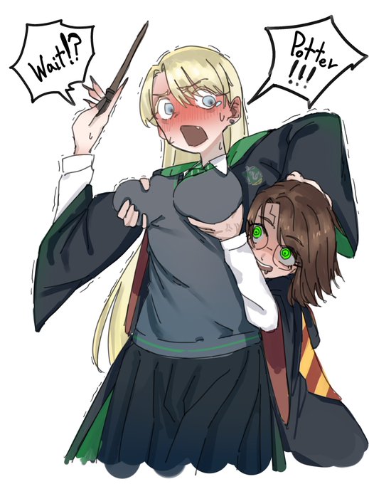 Draco Malfoy (Harry Potter) Rule 34 Image