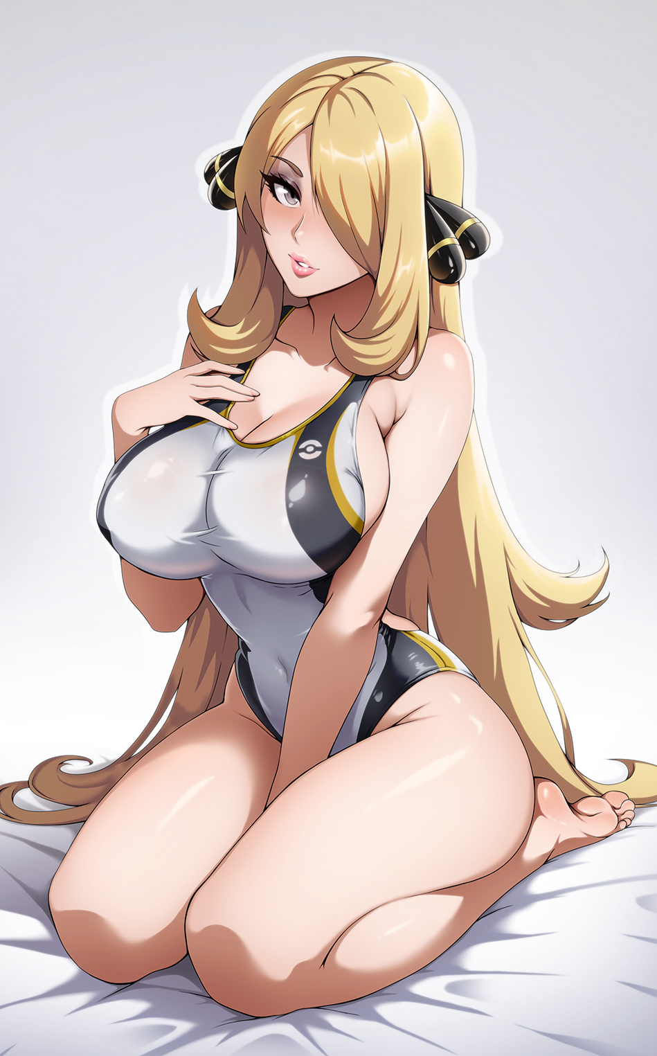 Cynthia (Pokemon) Rule 34 Image