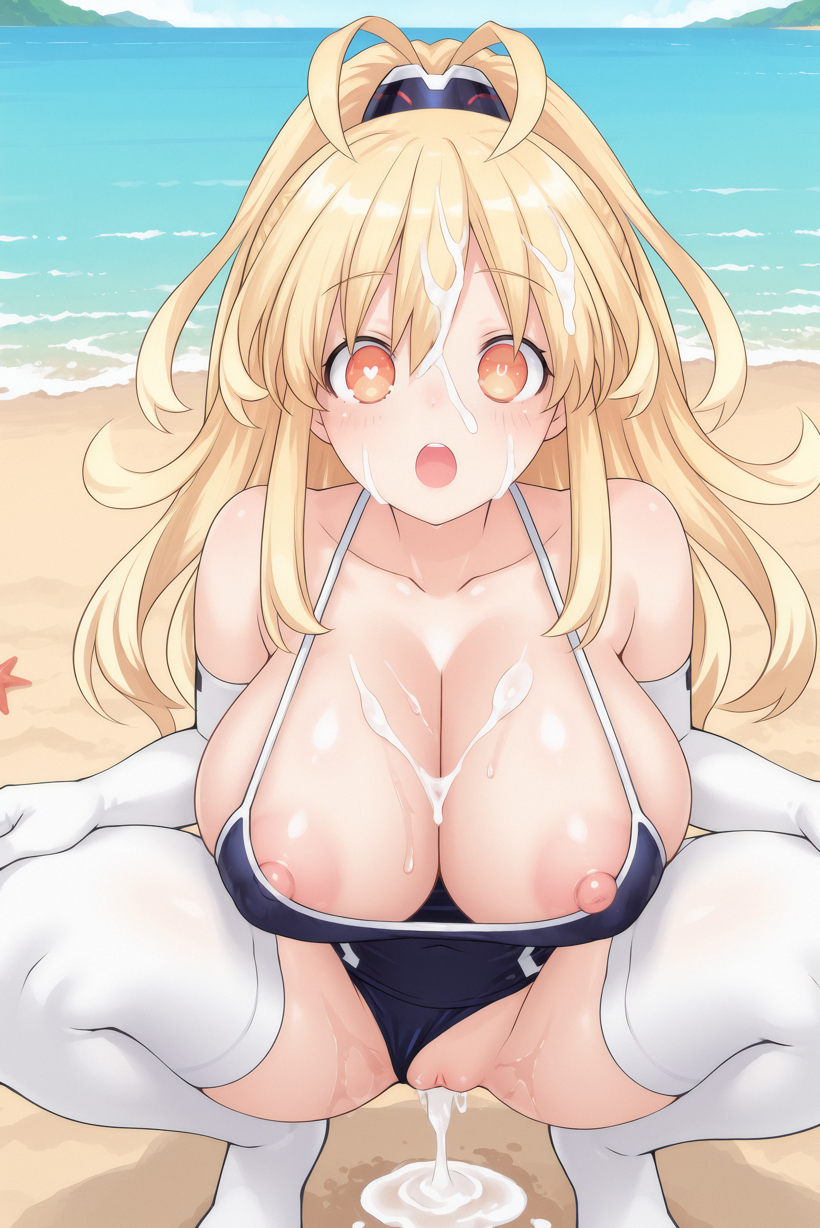 Yellow Heart (Neptunia) Rule 34 Image