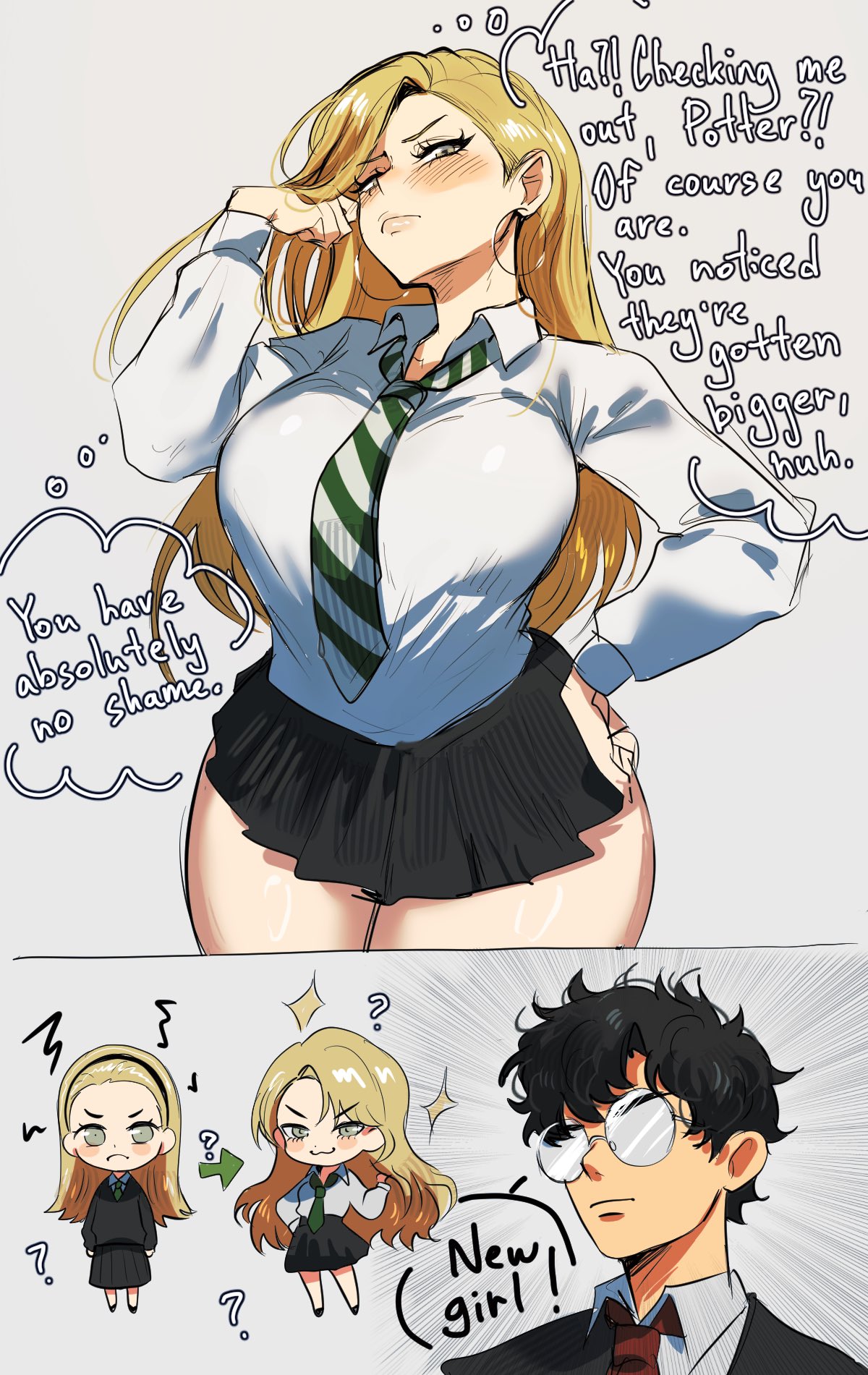 Draco Malfoy (Harry Potter) Rule 34 Image