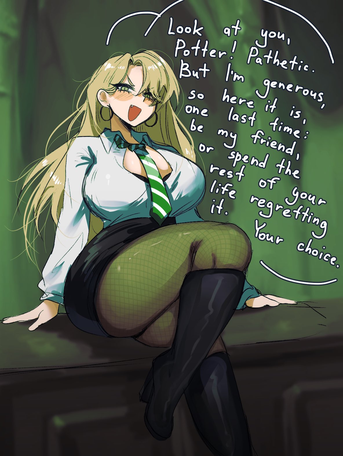 Draco Malfoy (Harry Potter) Rule 34 Image