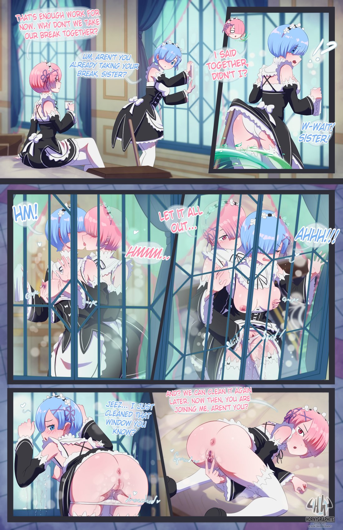 Ram (Re:Zero) Rule 34 Image