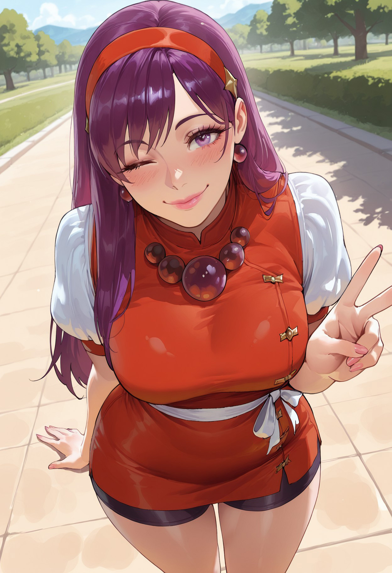Athena Asamiya (King Of Fighters) Rule 34 Image