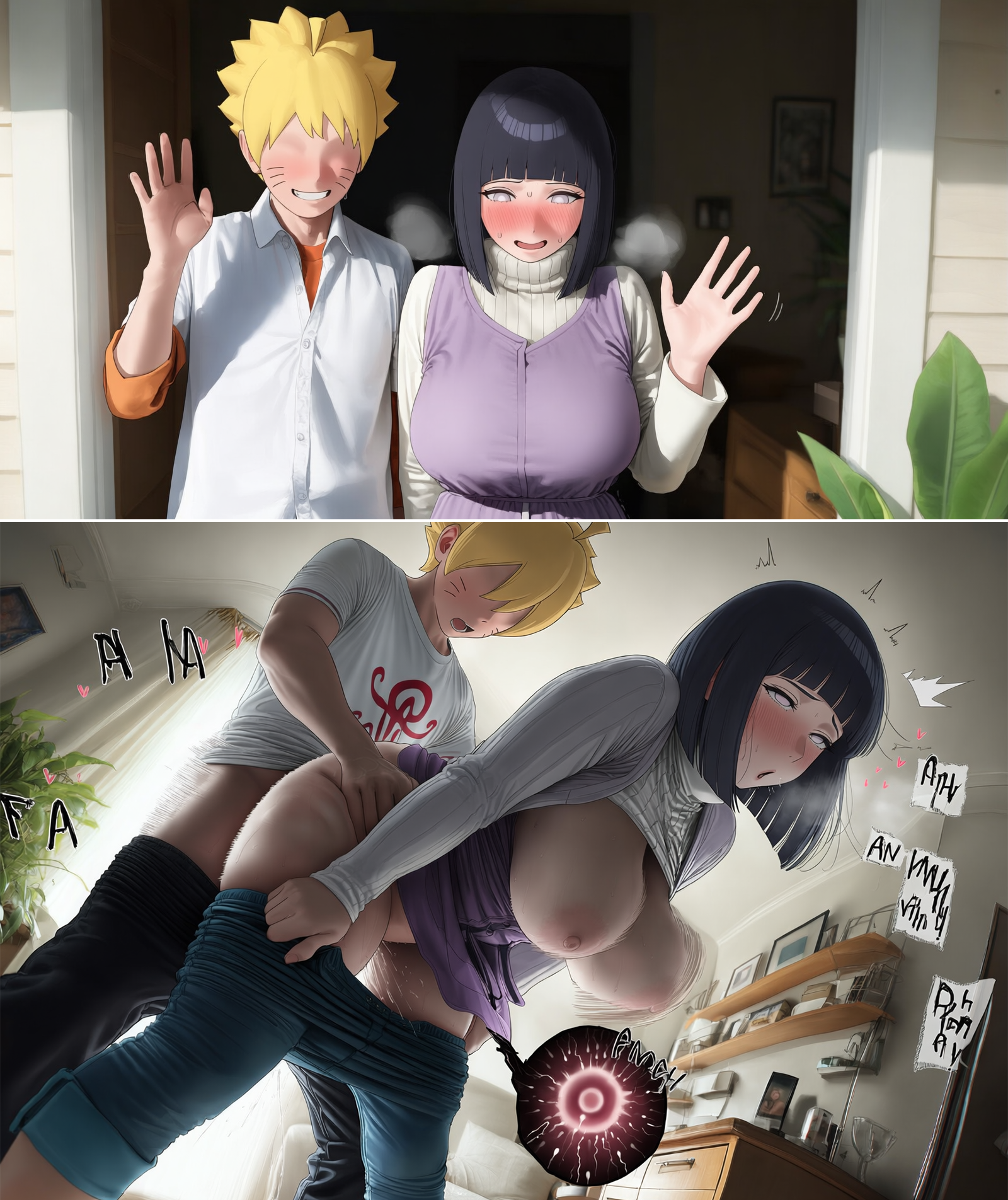 Hyuuga Hinata (Boruto: Naruto Next Generations) Rule 34 Image