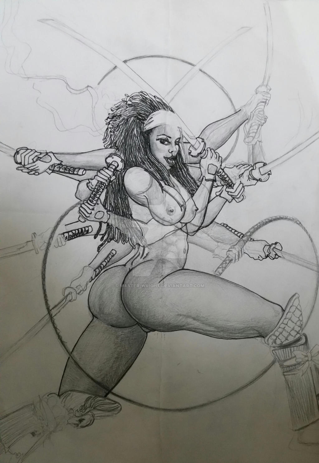 Michonne Grimes (The Walking Dead) Rule 34 Image