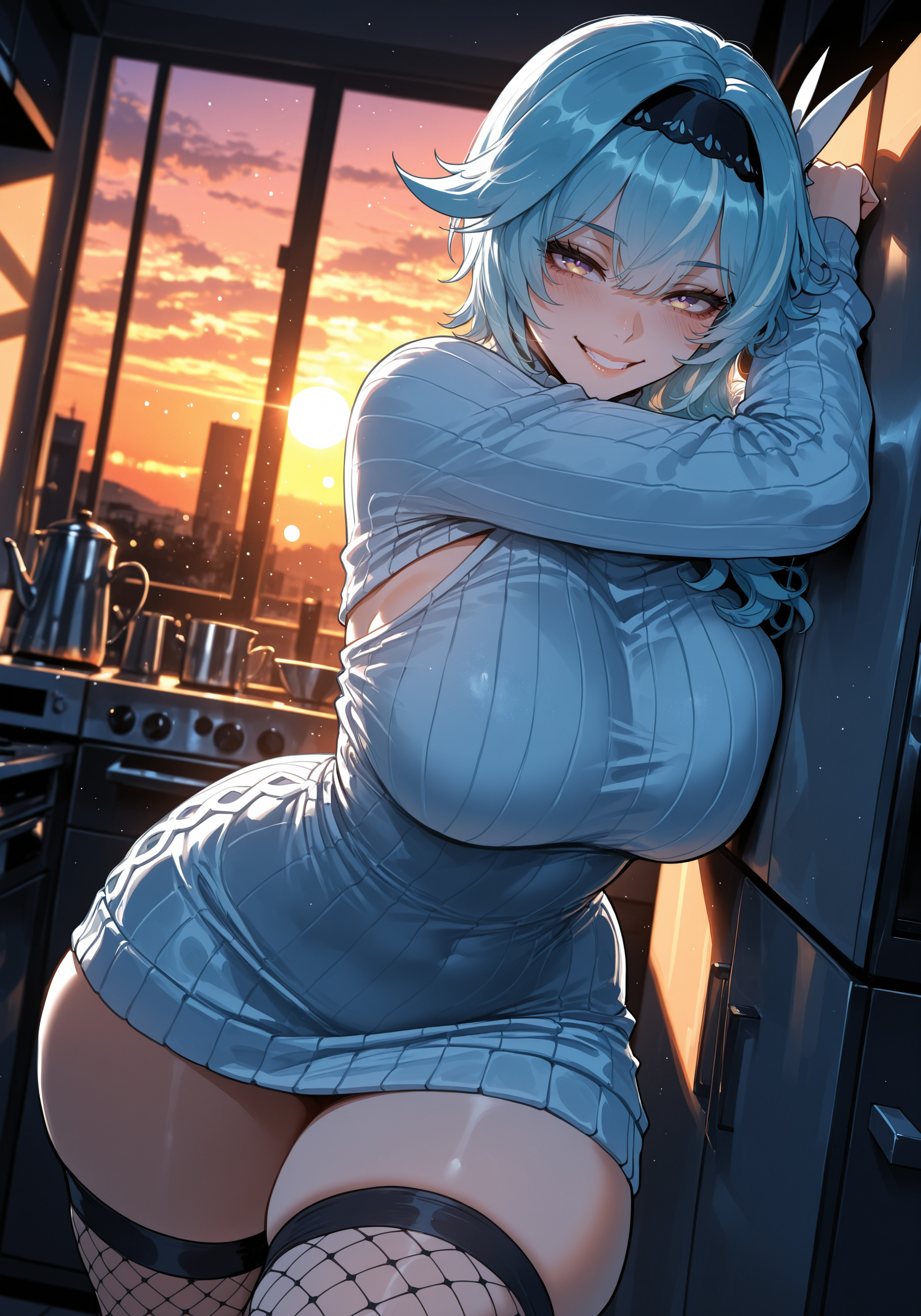 Eula (Genshin Impact) Rule 34 Image