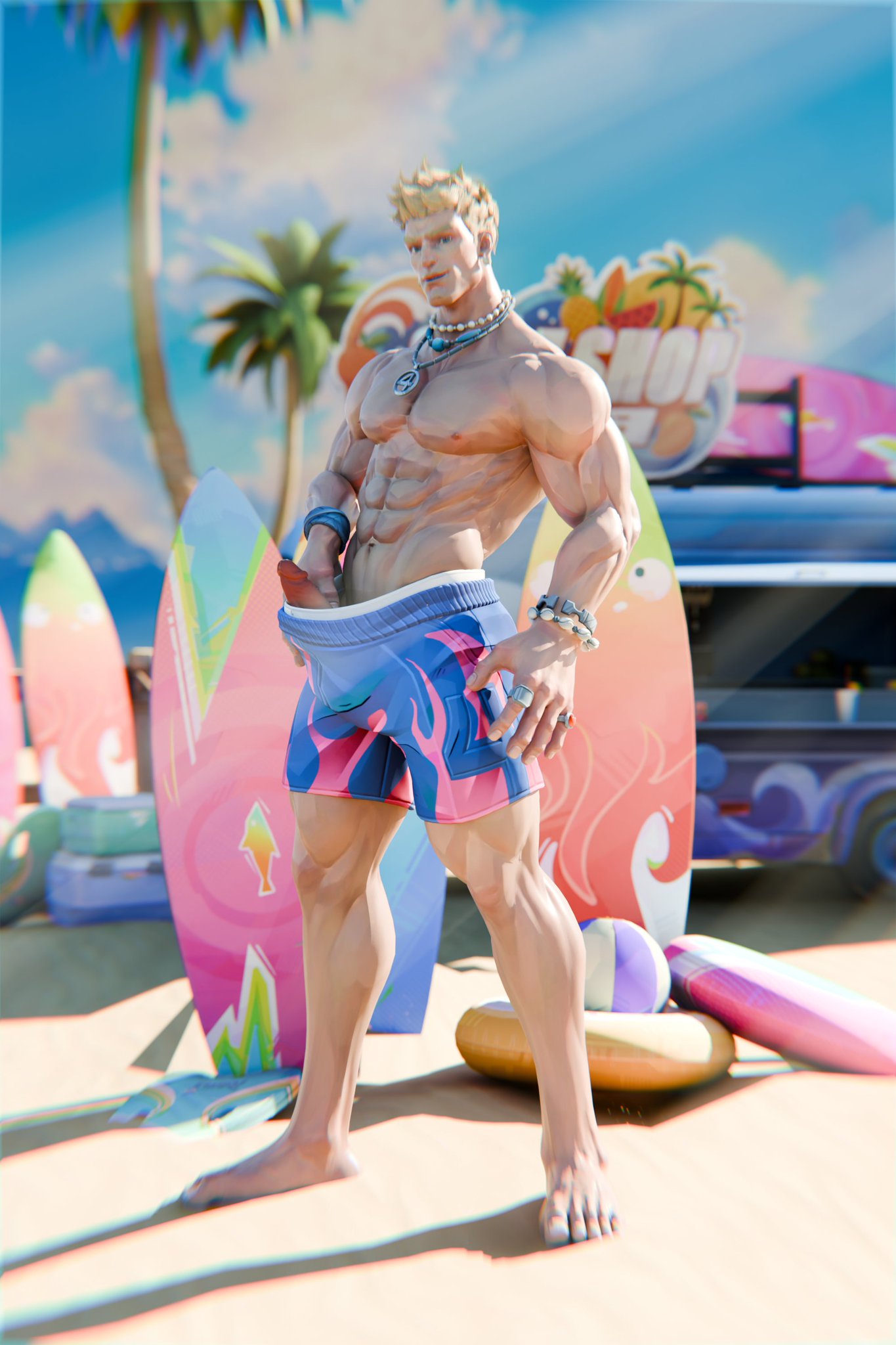 Human Torch (Marvel) Rule 34 Image