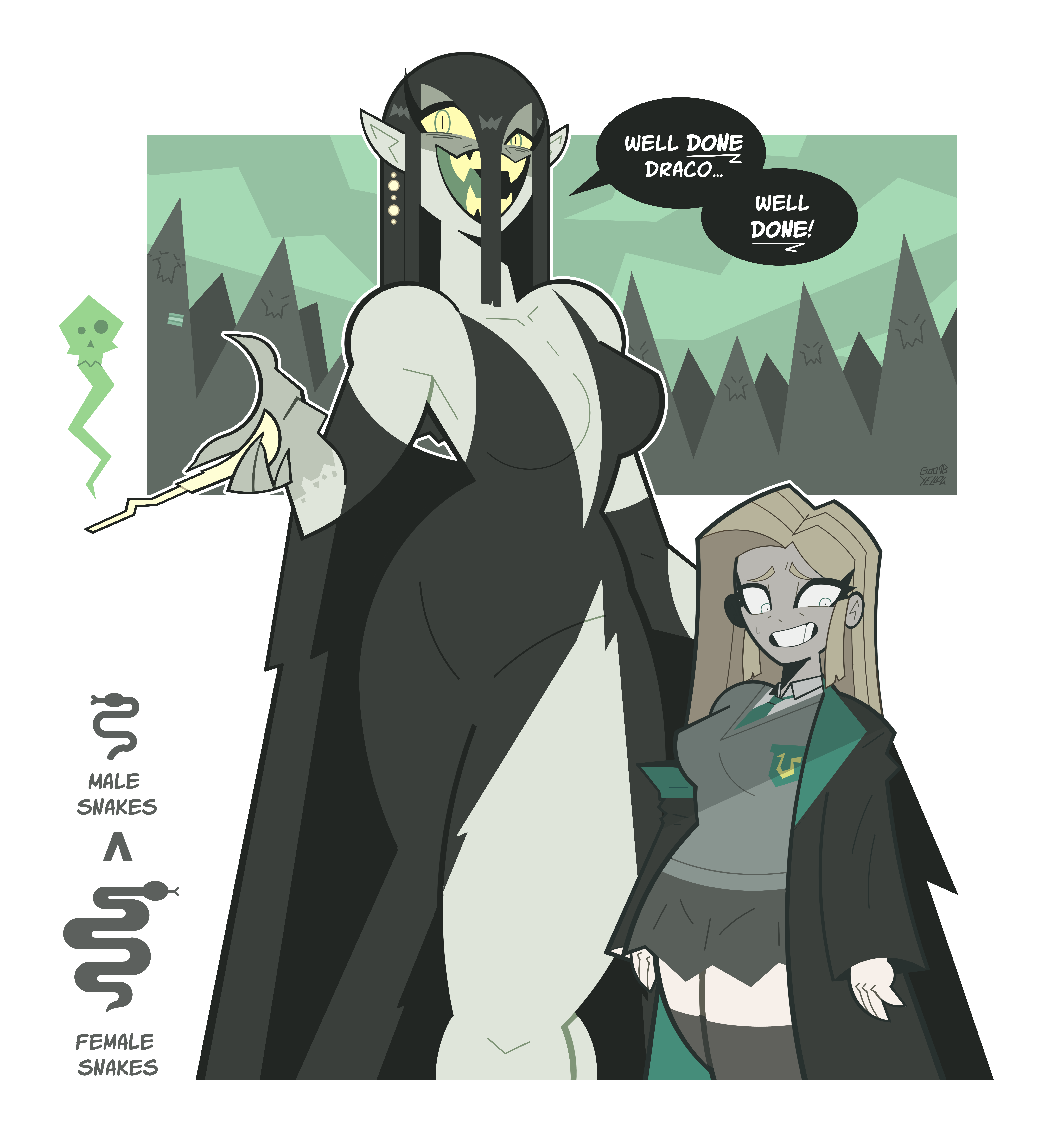 Draco Malfoy (Harry Potter) Rule 34 Image