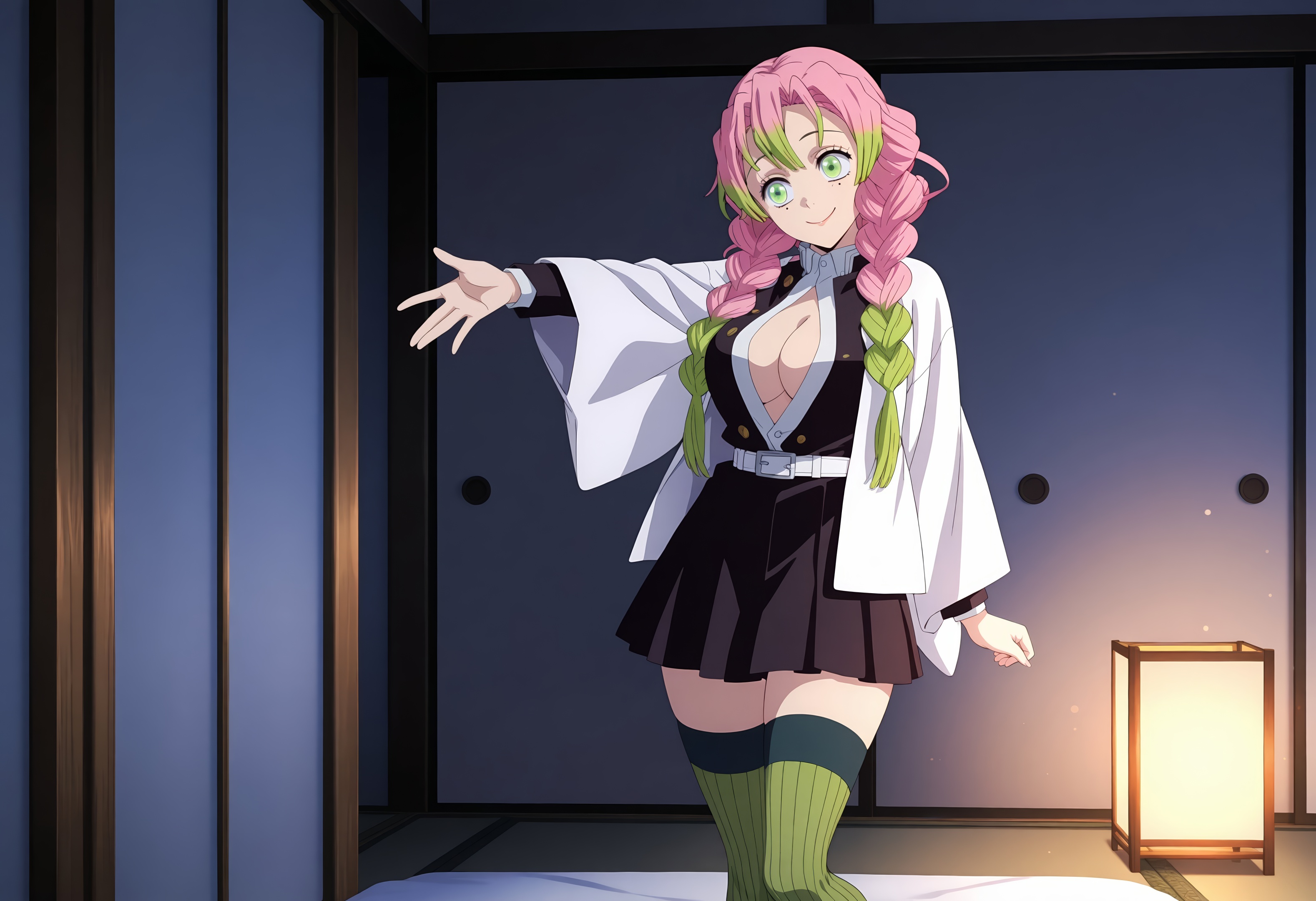 Kanroji Mitsuri (Demon Slayer) Rule 34 Image