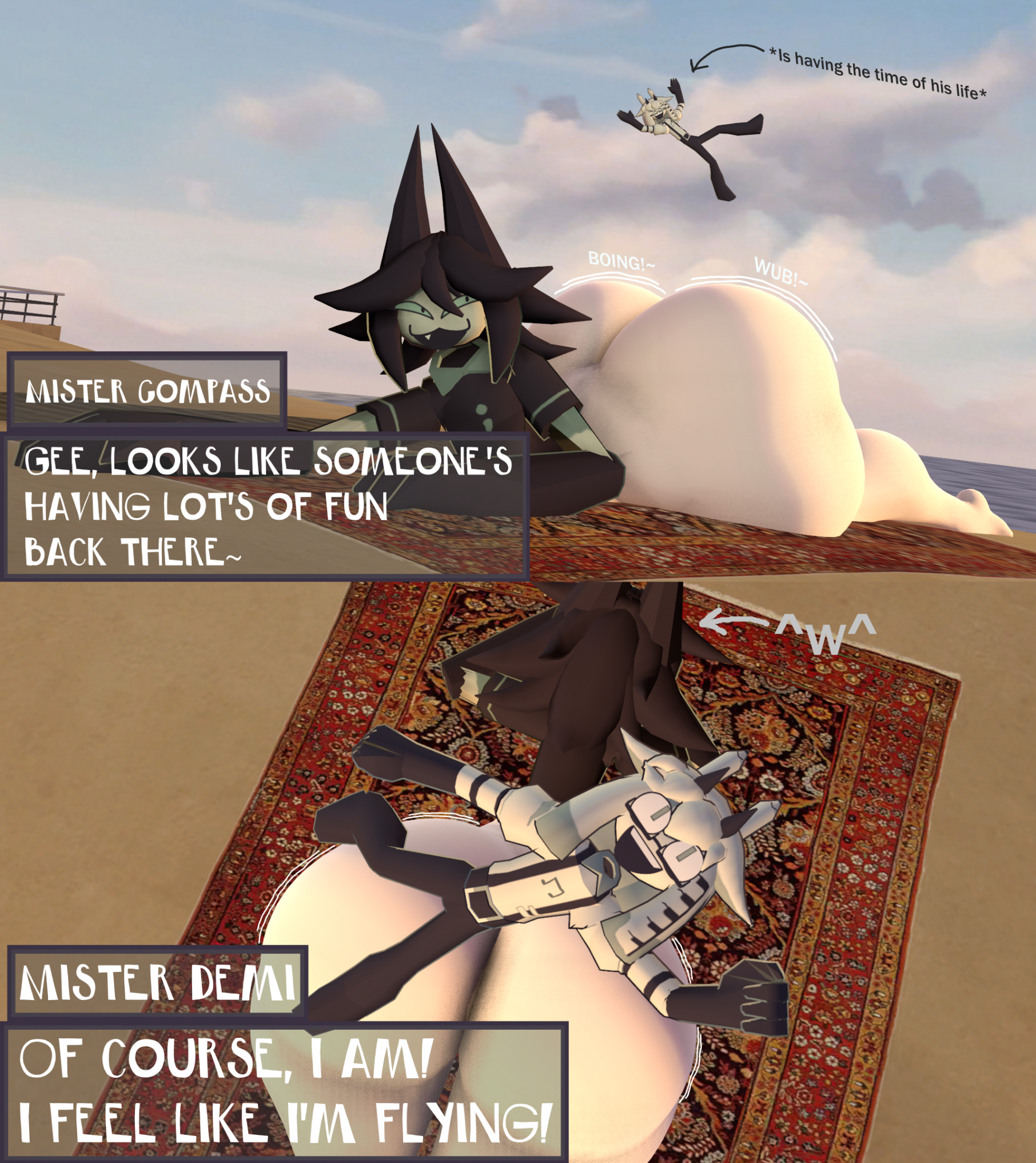 Mister Compass (Fundamental Paper Education) Rule 34 Image