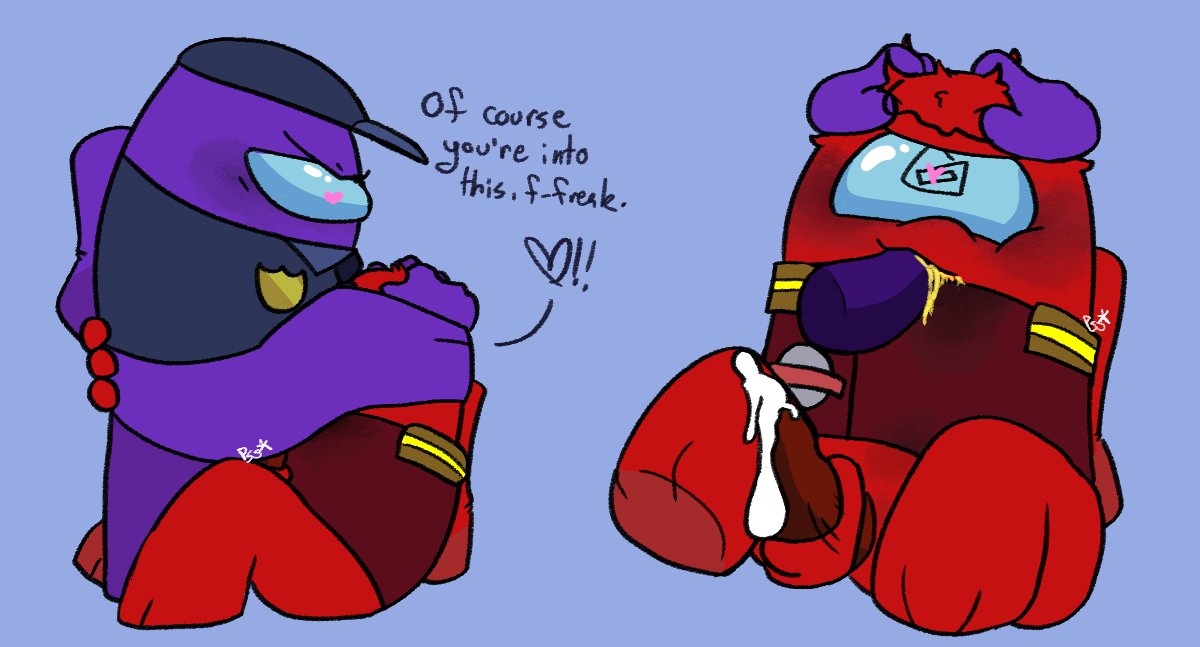 Purple (Among Us) Rule 34 Image