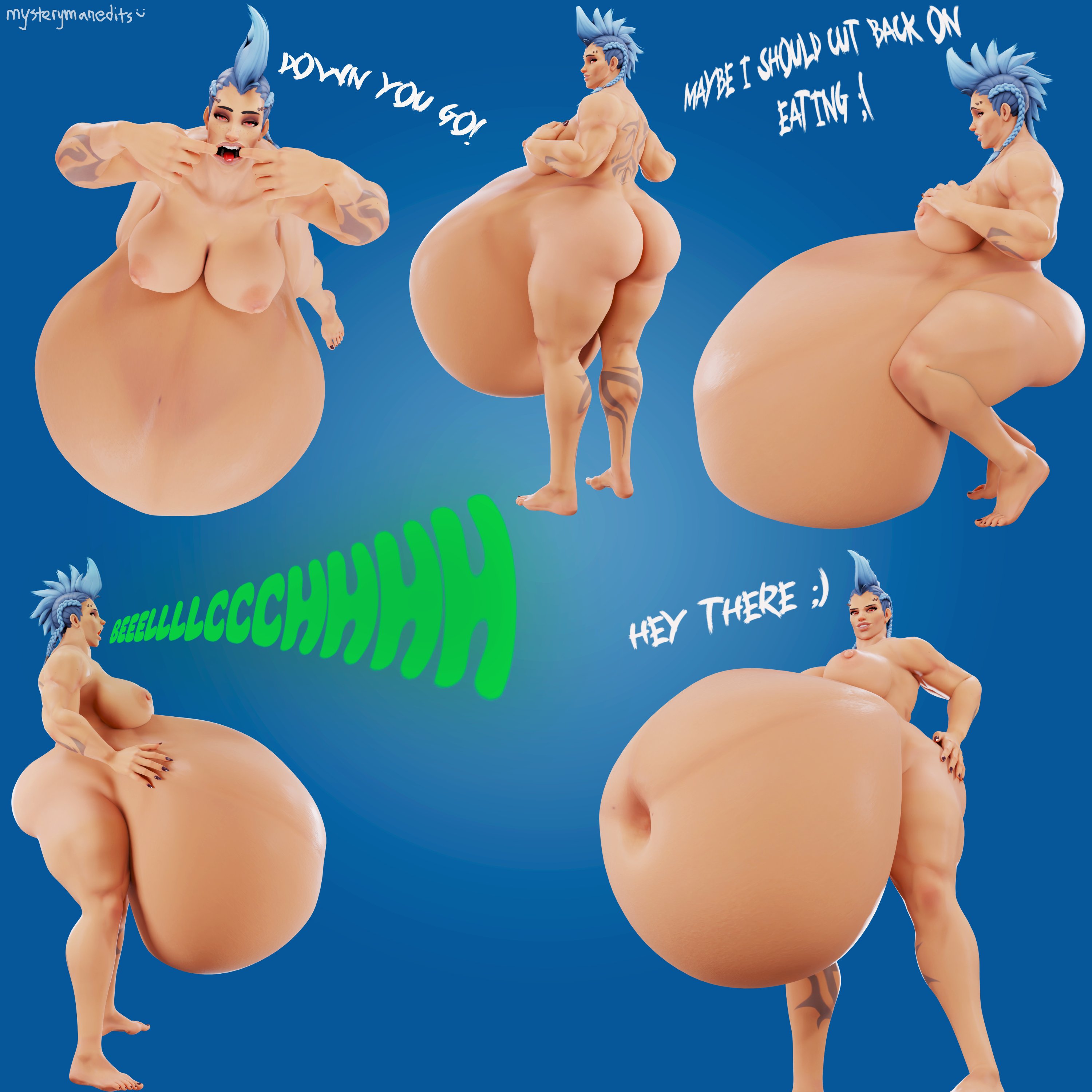 Junker Queen (Overwatch) Rule 34 Image