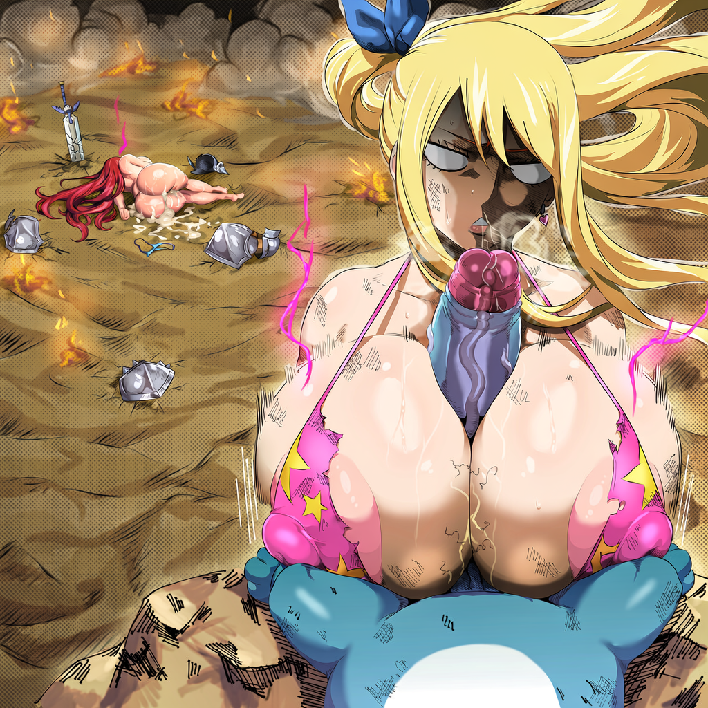 Erza Scarlet (Fairy Tail) Rule 34 Image