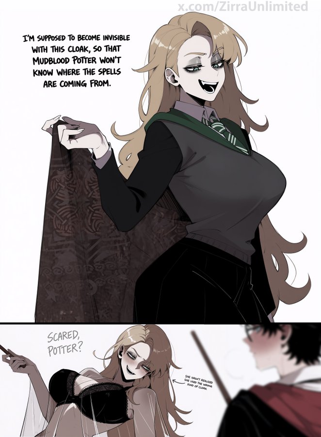 Draco Malfoy (Harry Potter) Rule 34 Image