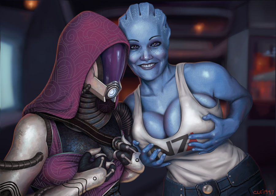 Asari (Bioware) Rule 34 Image