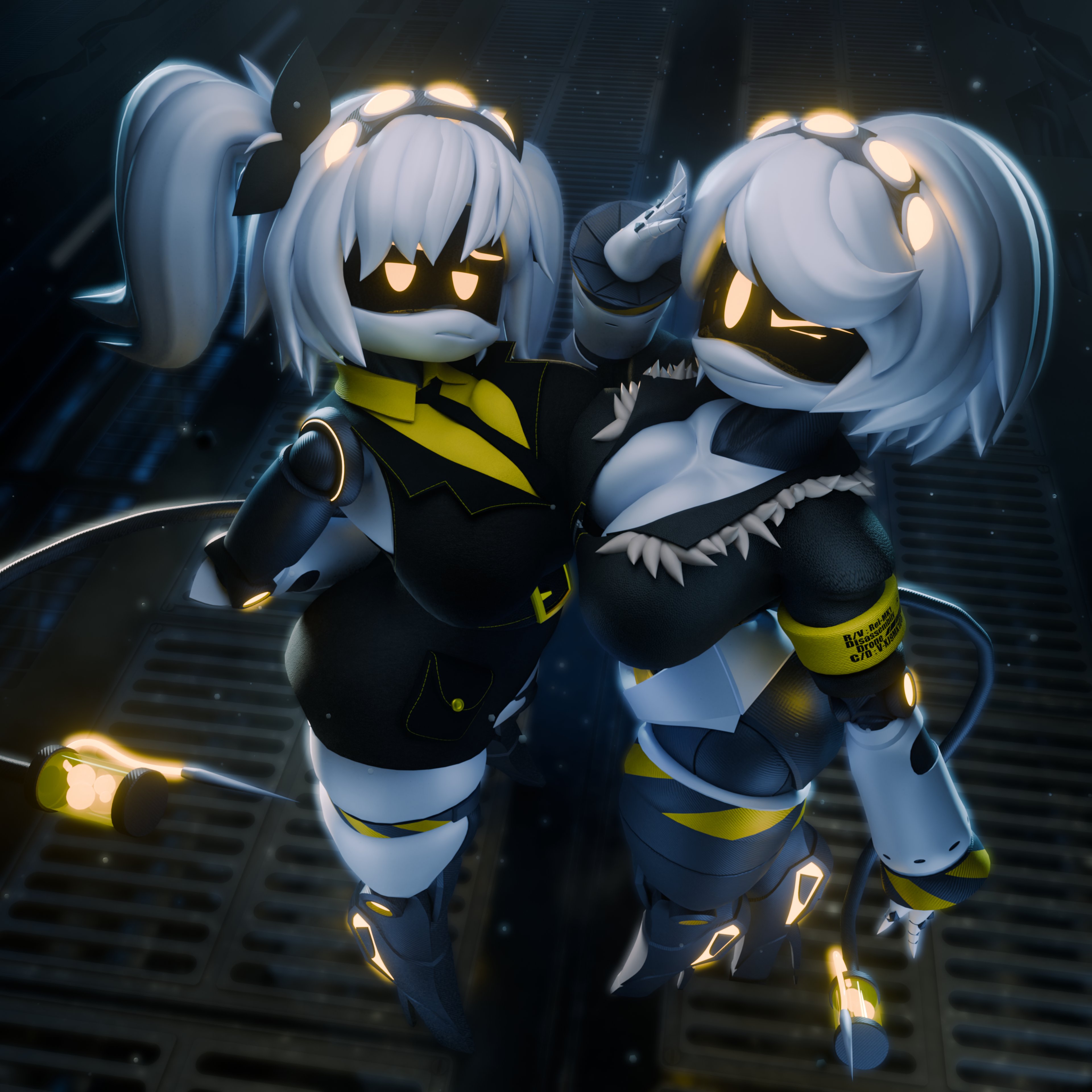 J (Murder Drones) Rule 34 Image