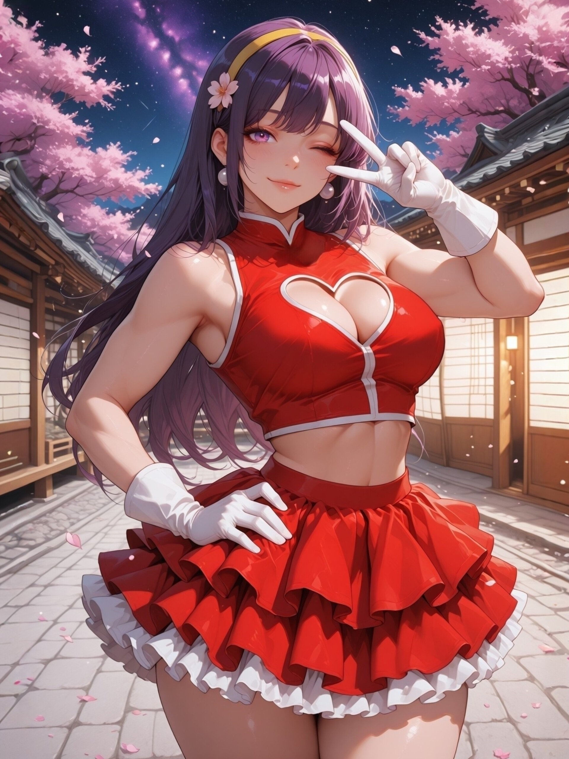 Athena Asamiya (King Of Fighters) Rule 34 Image