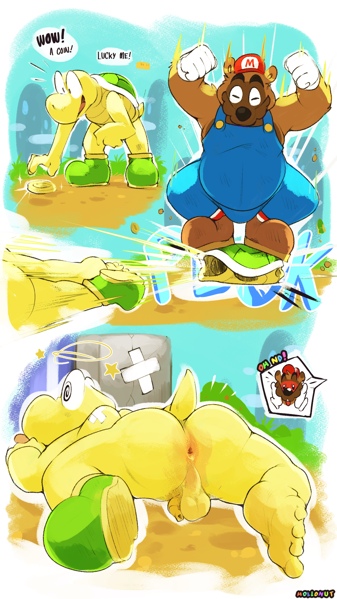 Shell (Mario Bros) Rule 34 Image