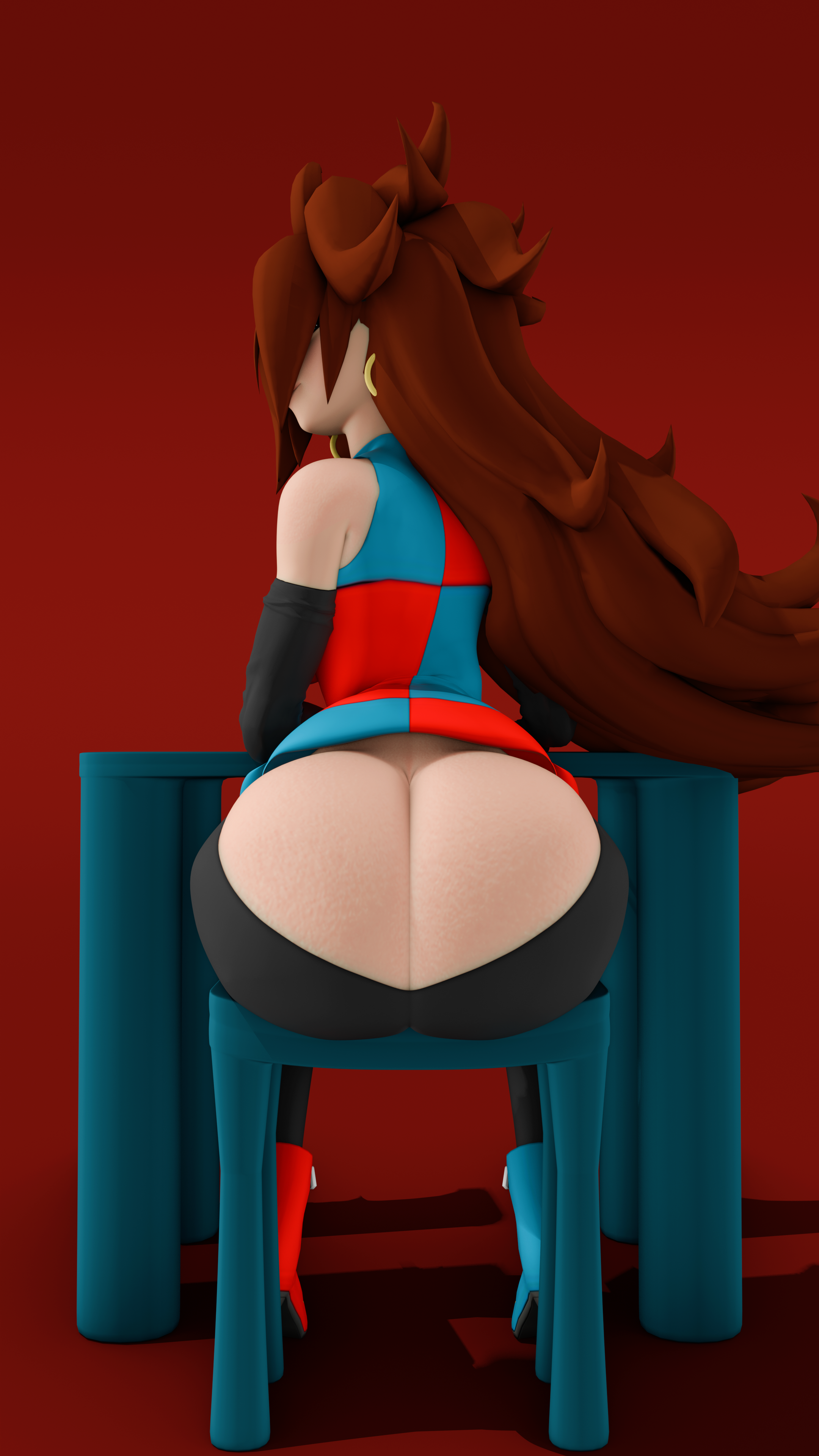 Android 21 (Dragon Ball) Rule 34 Image