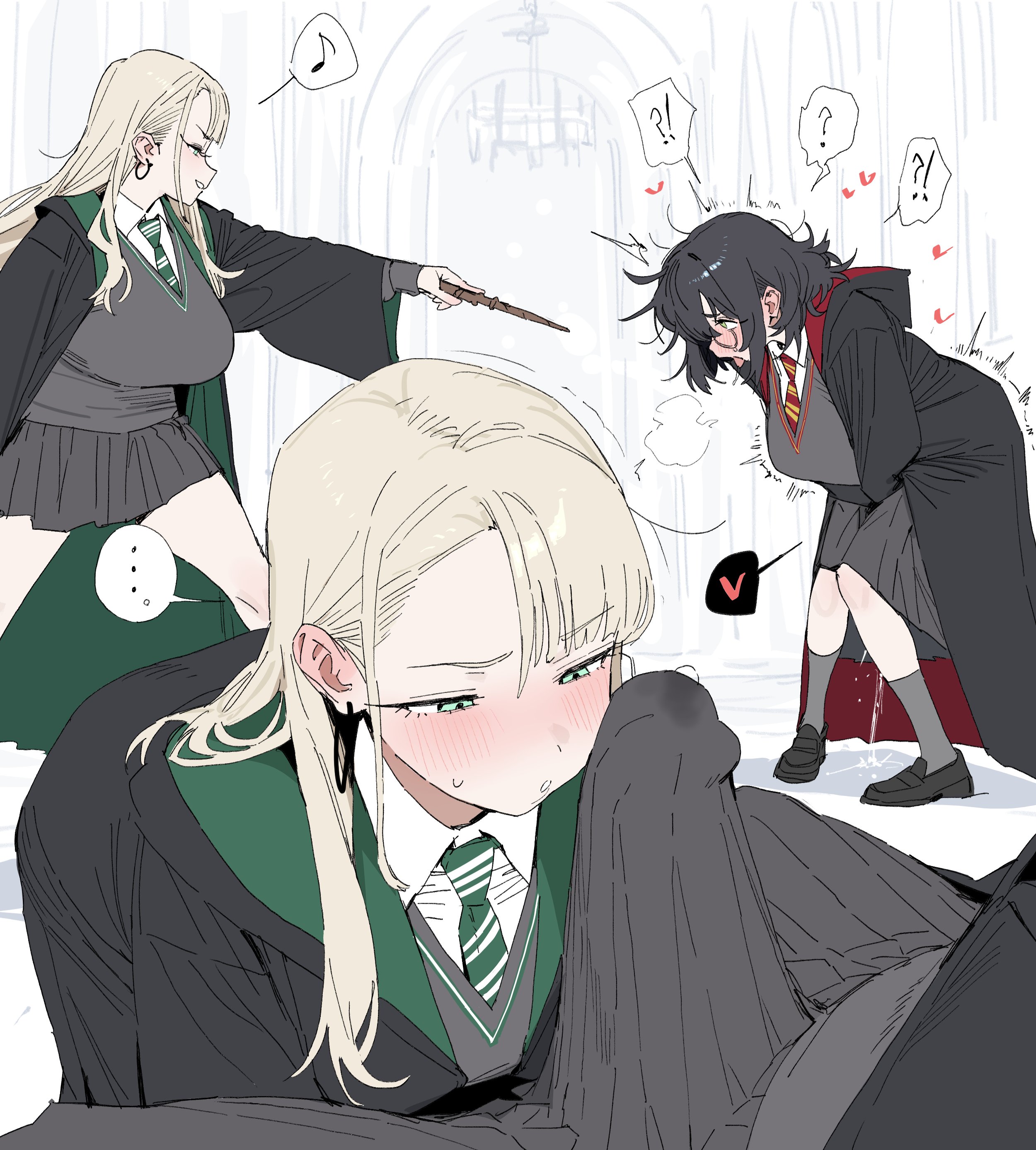Draco Malfoy (Harry Potter) Rule 34 Image