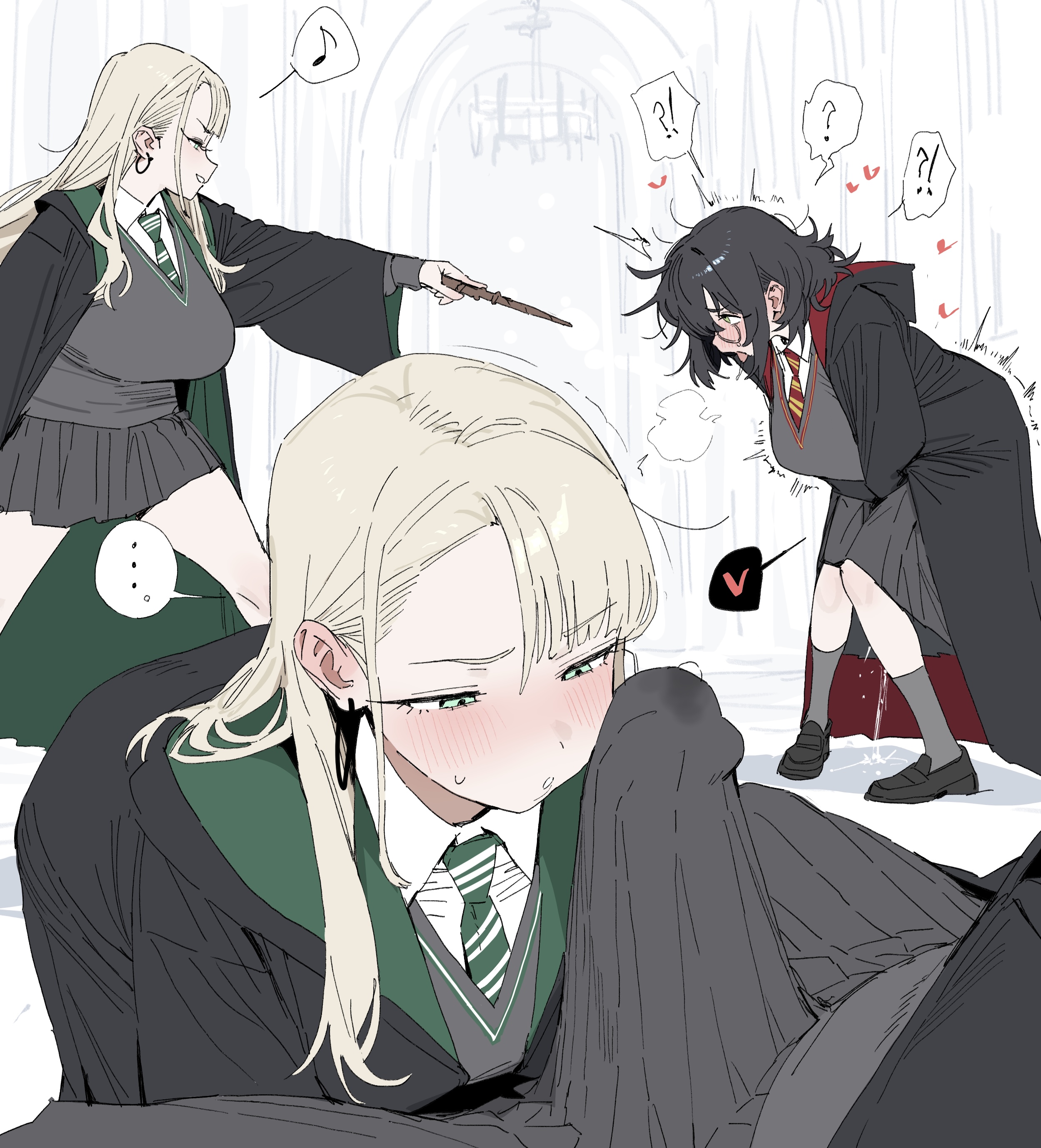 Draco Malfoy (Harry Potter) Rule 34 Image
