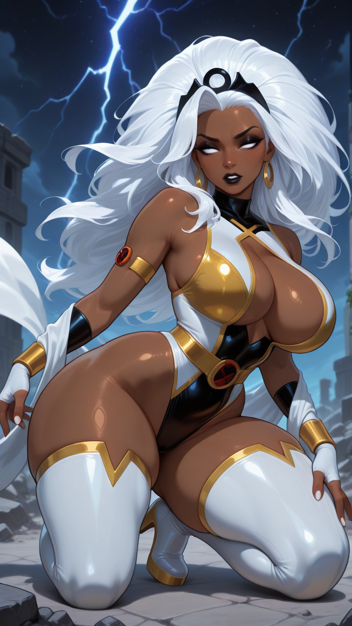 Ororo Munroe (Marvel Tokon: Fighting Souls) Rule 34 Image